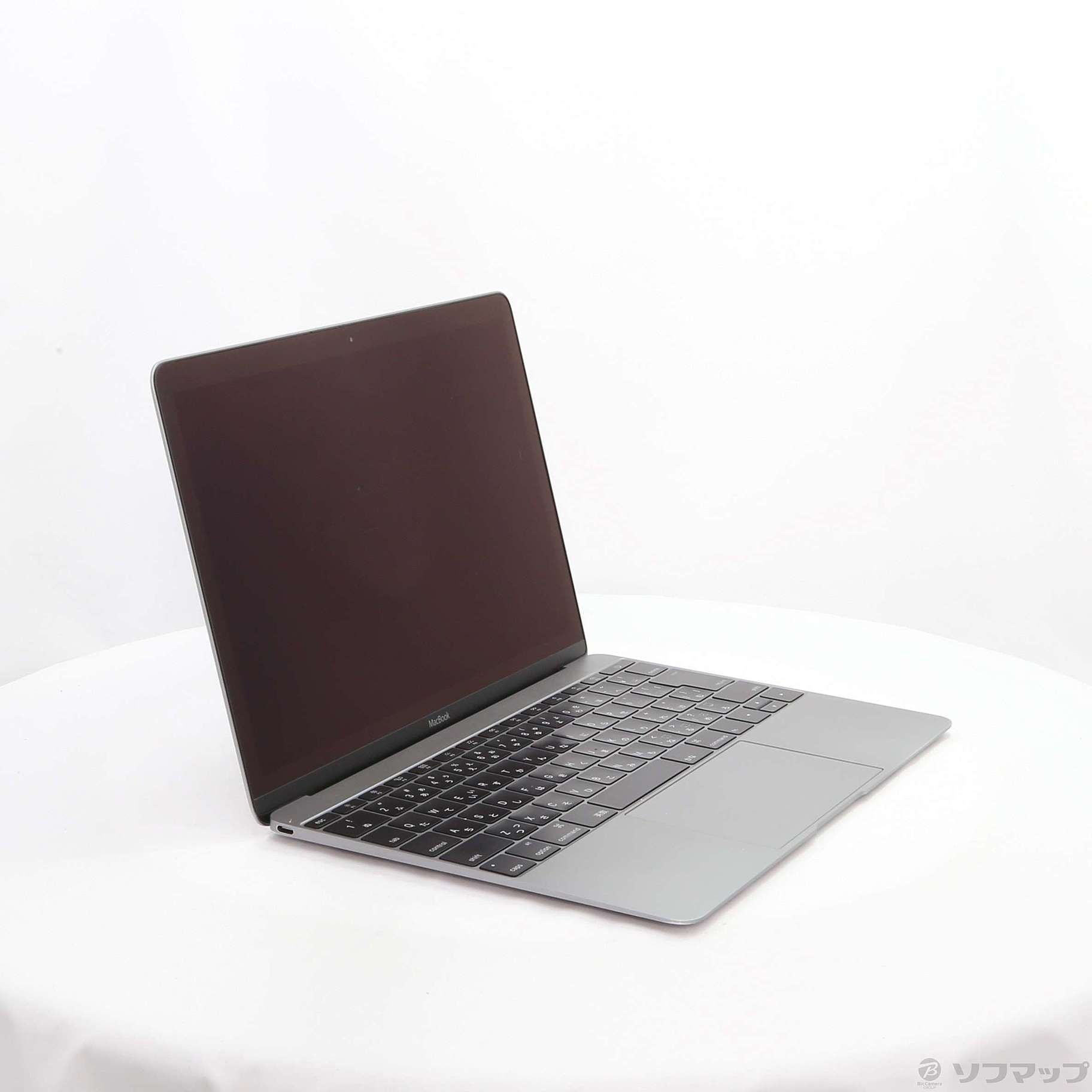 中古】MacBook 12-inch Early 2016 MLH72J／A Core_m3 1.1GHz 8GB SSD256GB スペースグレイ  〔10.12 Sierra〕 [2133031219870] - リコレ！|ビックカメラグループ ソフマップの中古通販サイト