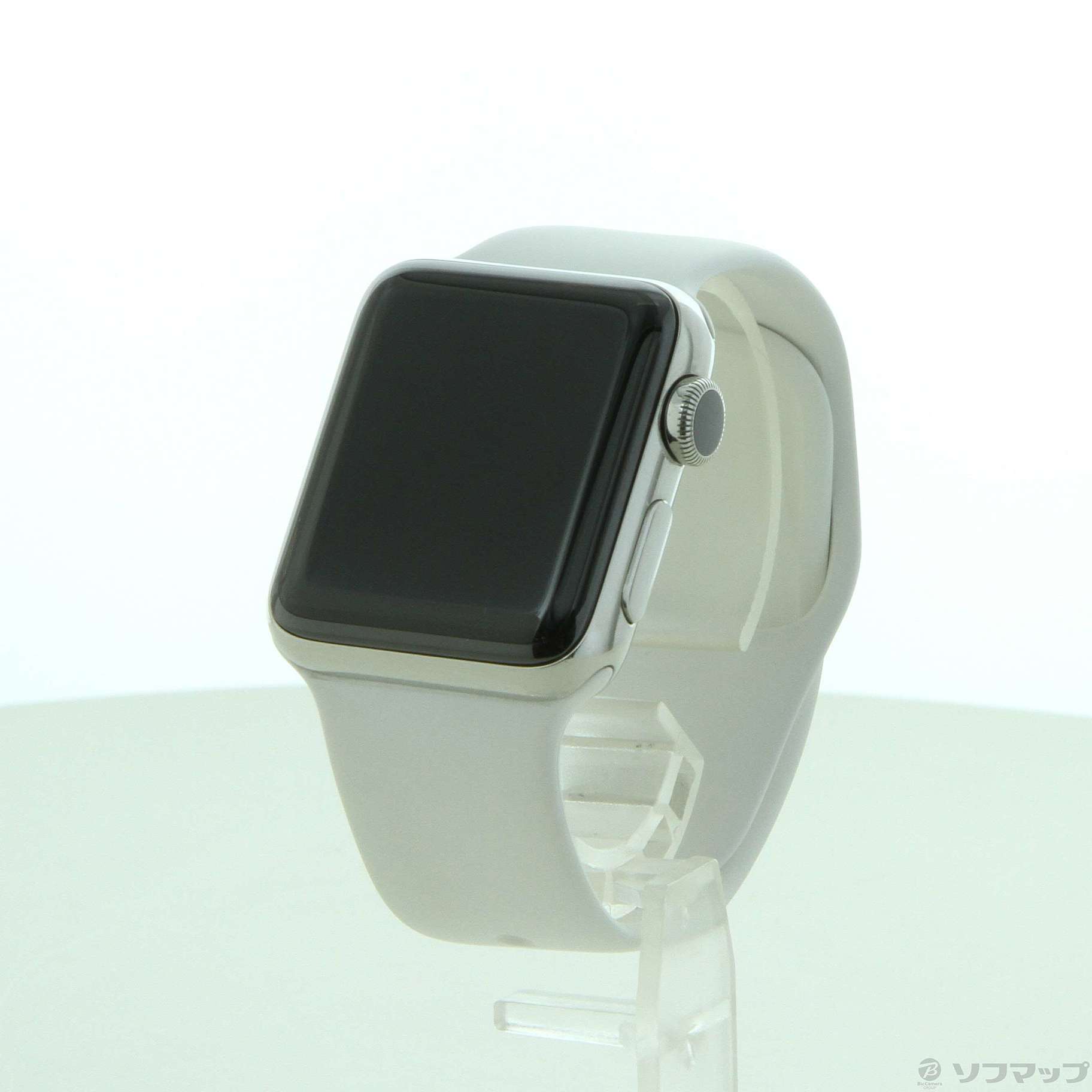 中古】Apple Watch Series 2 38mm ステンレススチールケース ホワイト