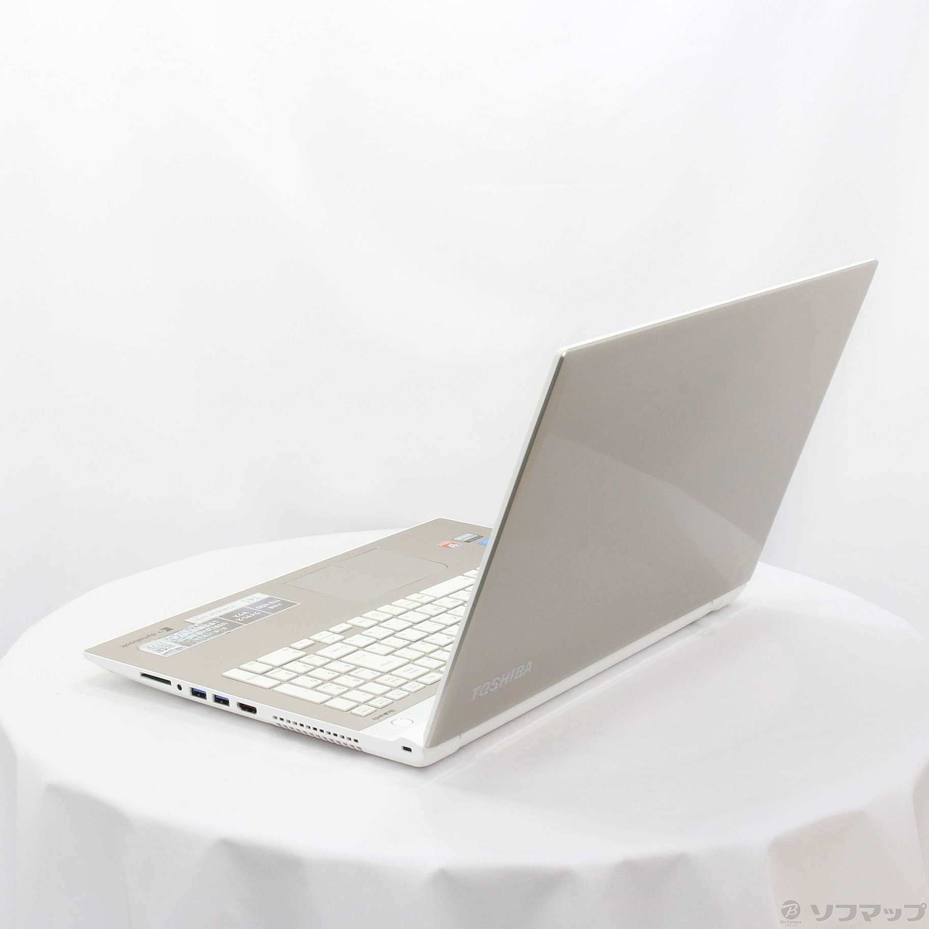 中古】dynabook T45／RG PT45RGP-SHA サテンゴールド [2133031222511
