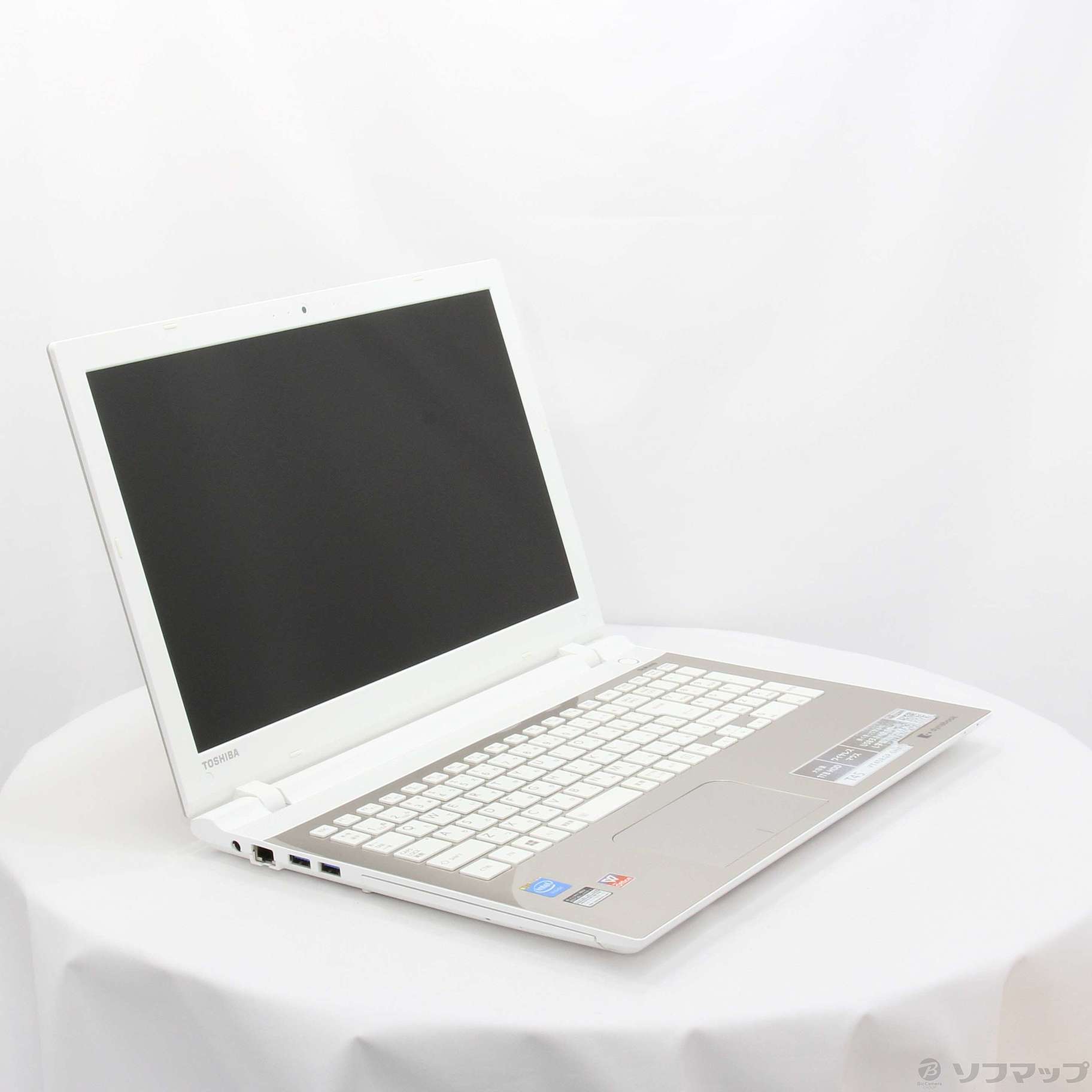 中古】dynabook T45／RG PT45RGP-SHA サテンゴールド [2133031222511