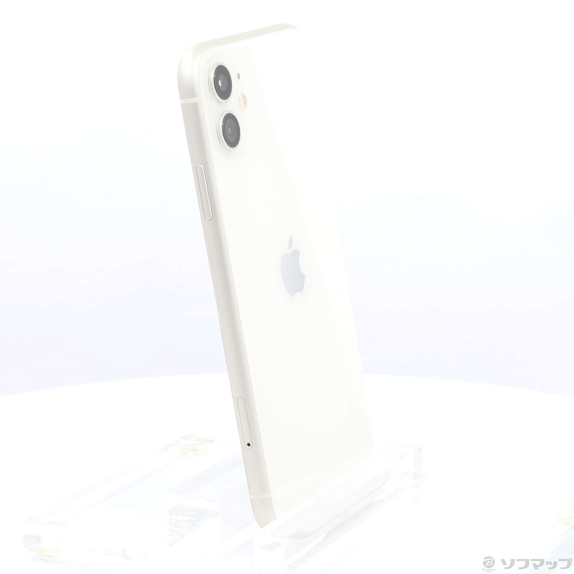 中古】iPhone11 128GB ホワイト NWM22J／A SIMフリー [2133031235955