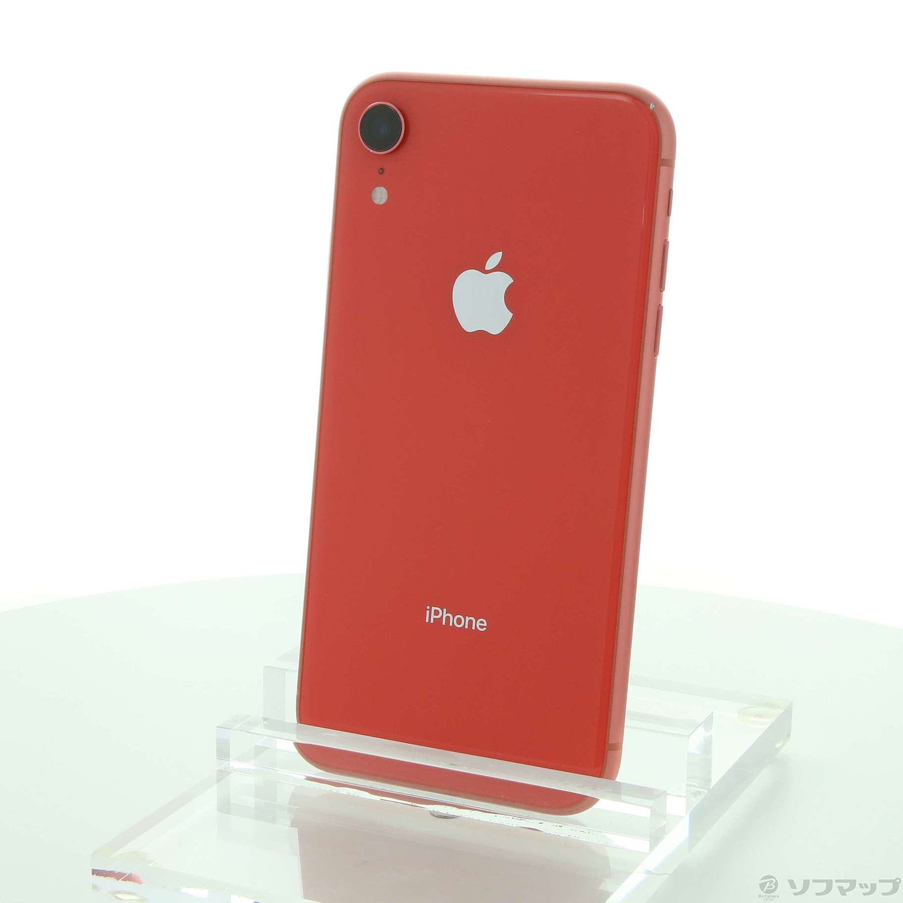 中古】iPhoneXR 256GB コーラル MT102J／A SIMフリー [2133031237201