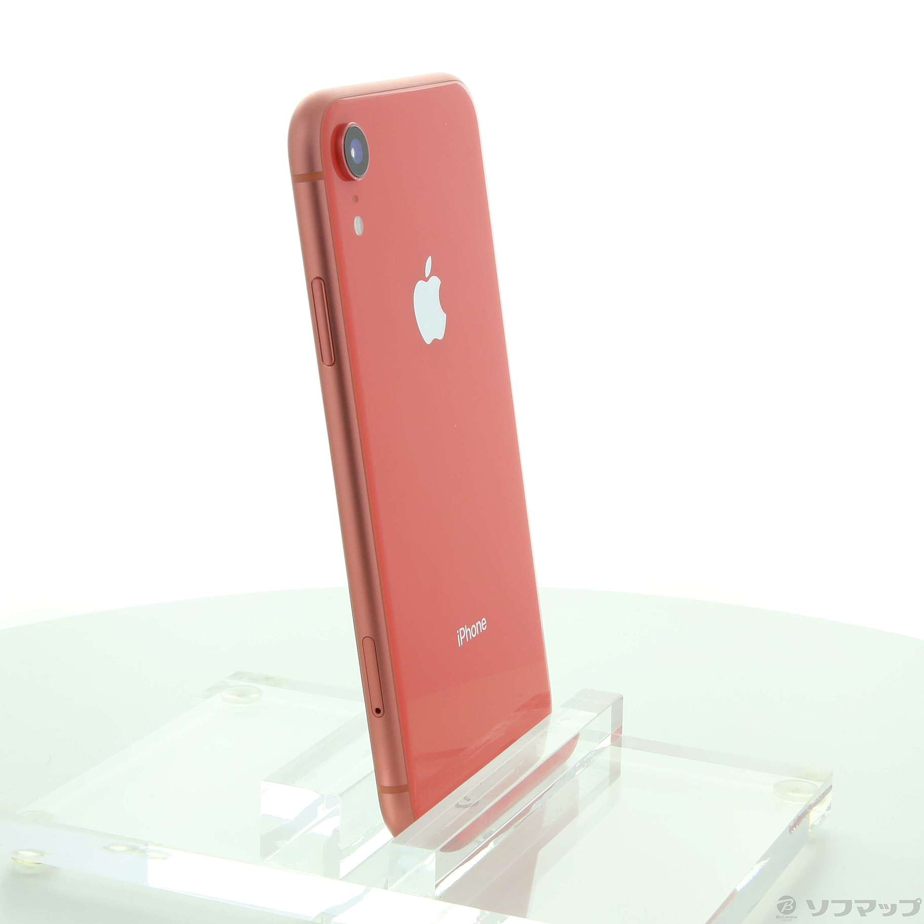 中古】iPhoneXR 256GB コーラル MT102J／A SIMフリー [2133031237201