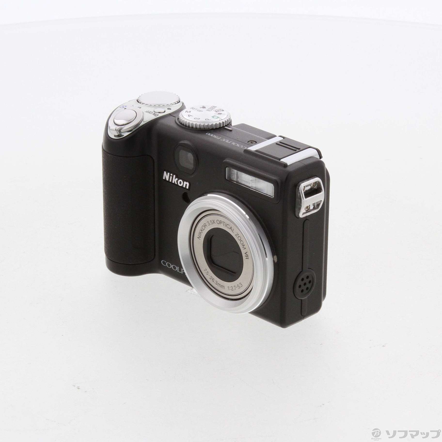 中古】COOLPIX P5000 (1000万画素／3.5倍ズーム／ブラック 