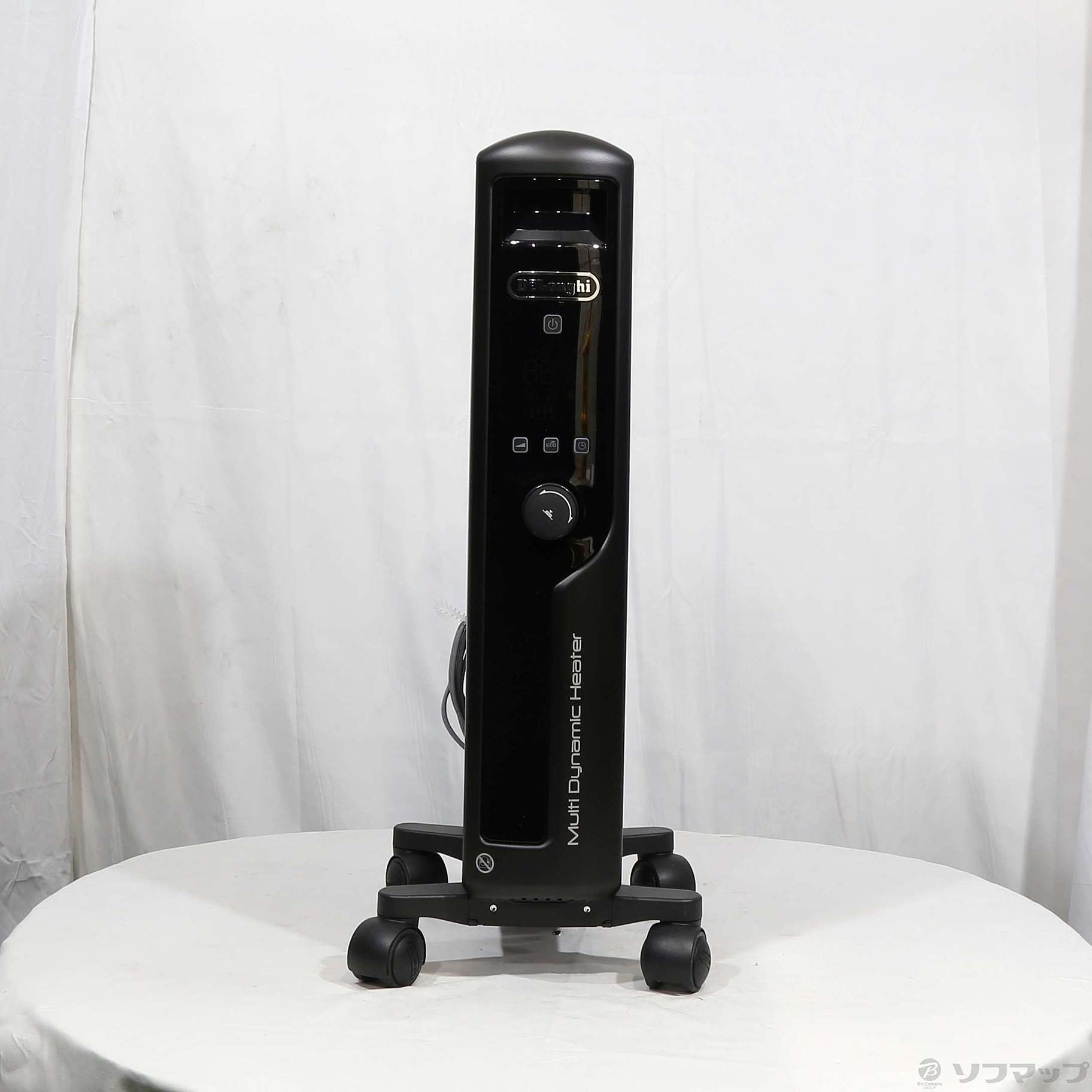 美品】DeLonghi オイルヒーター マットブラック MDHU09-PB-