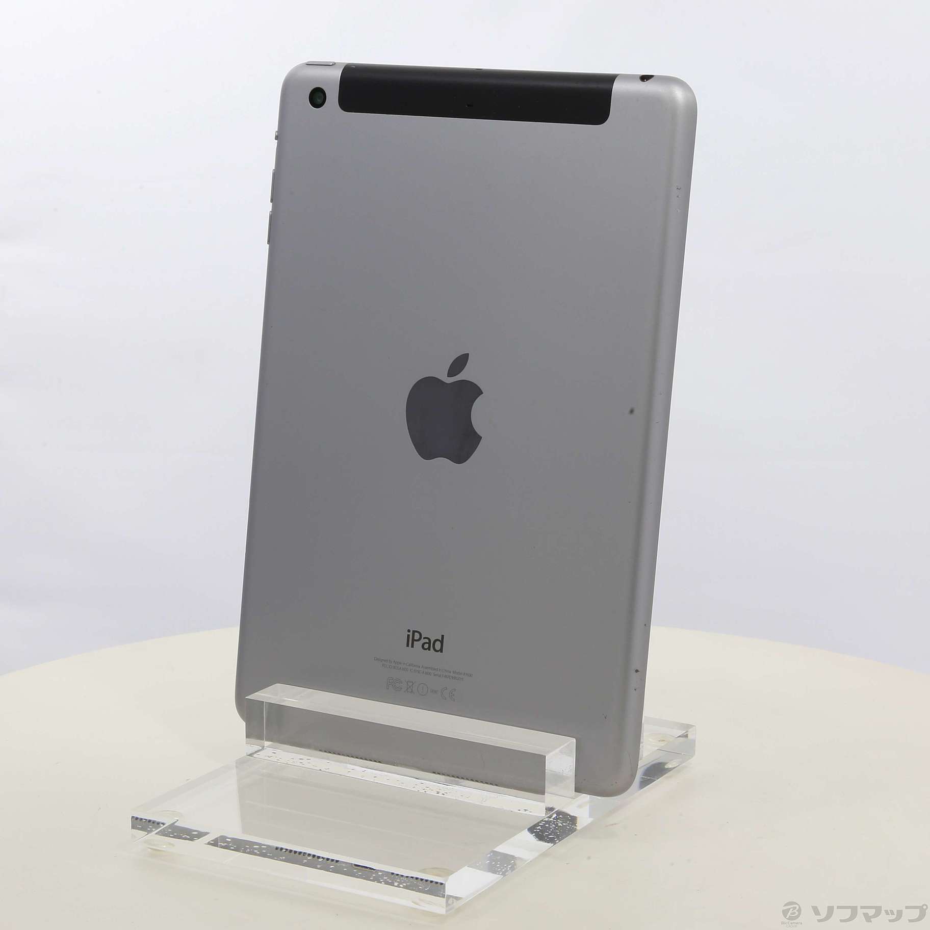 中古】iPad mini 3 16GB スペースグレイ MGHV2J／A docomo ...