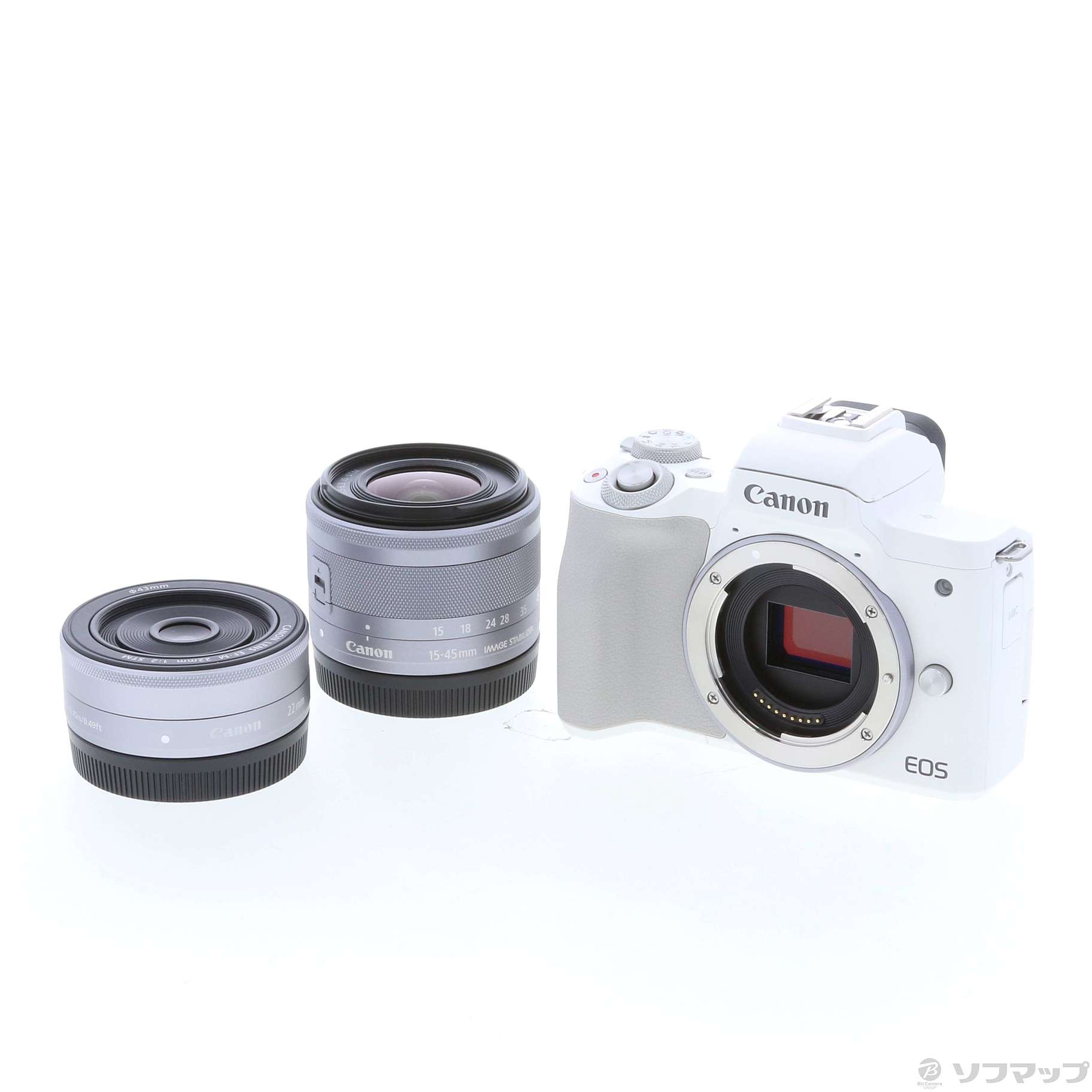 EOS kiss m2 ダブルレンズキット ホワイト | hartwellspremium.com