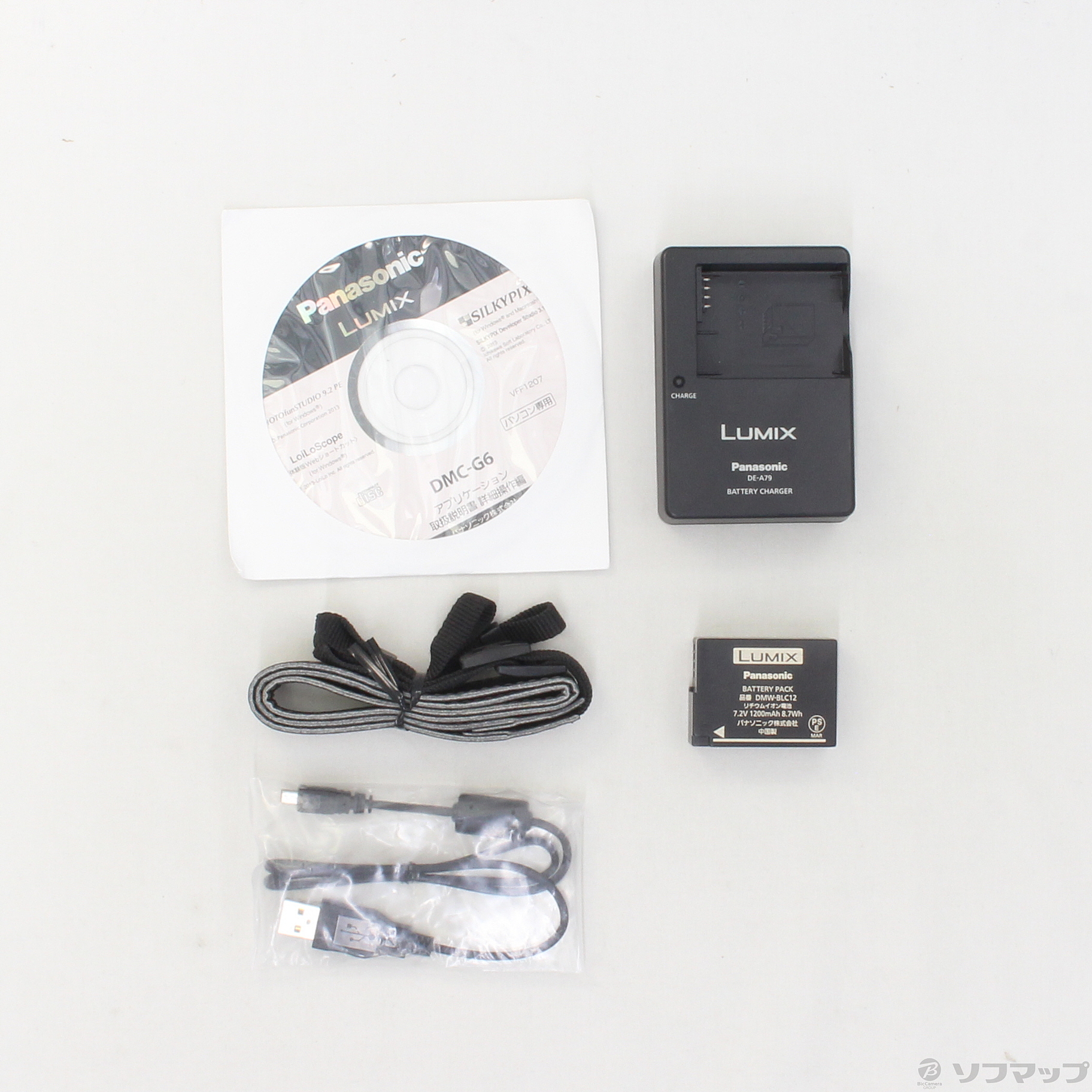 中古】LUMIX DMC-G6-K ボディ (1605万画素／ブラック／SDXC