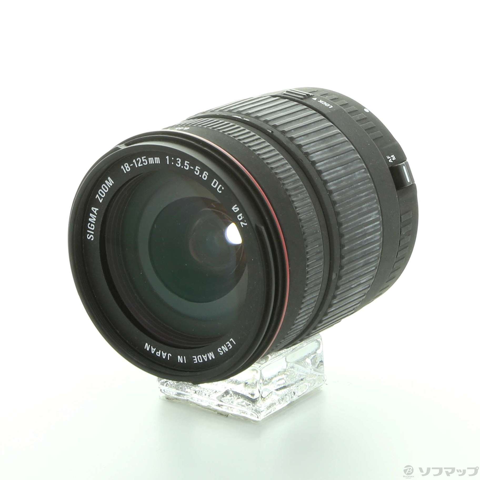 中古】SIGMA AF 18-125mm F3.5-5.6 DC (Canon用) (レンズ