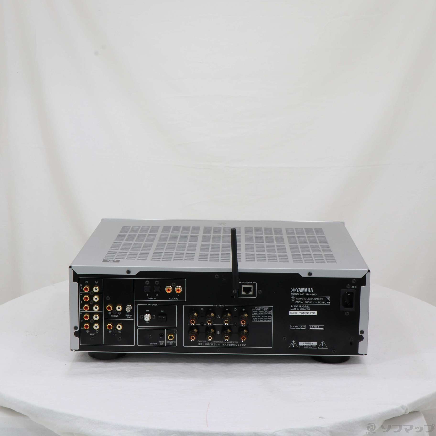 中古】〔展示品〕 R-N803 S シルバー ネットワークレシーバー