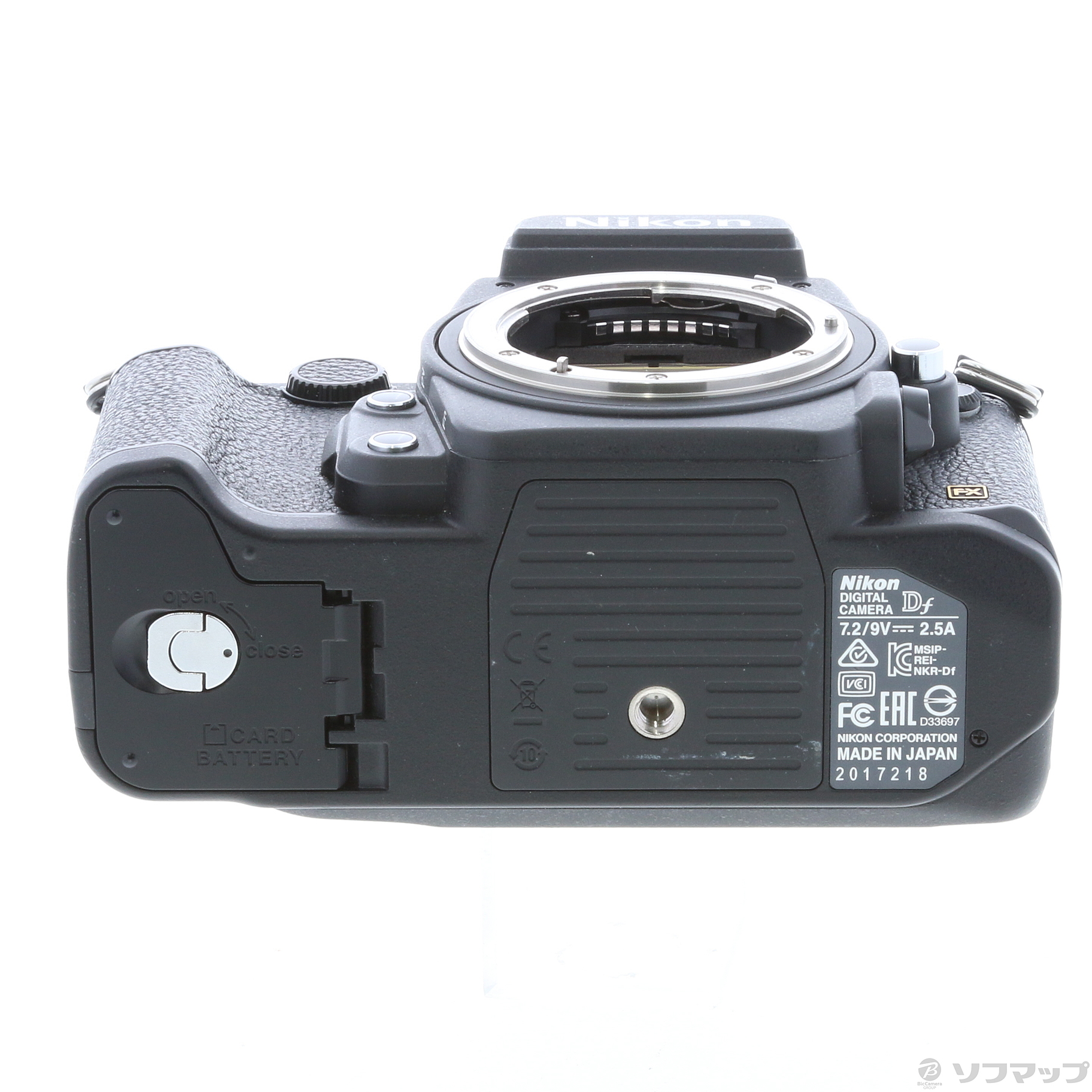中古 Nikon Df ボディ ブラック 02 12 金 新入荷 リコレ ソフマップの中古通販サイト