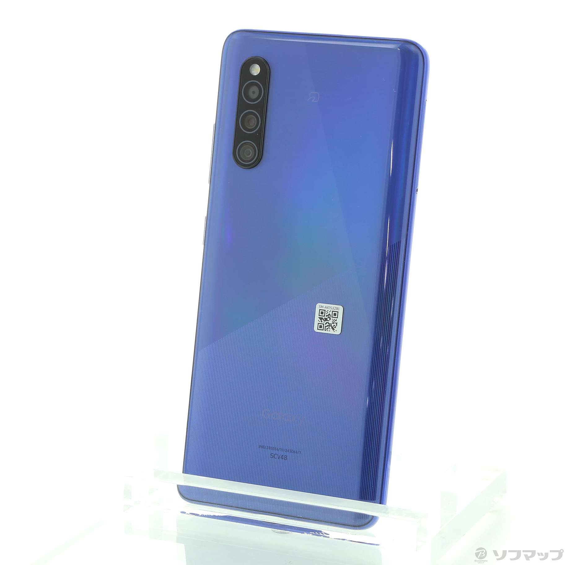 Galaxy A 【SIMフリー】GALAXY A41 SCV48 ブルー au版SIMロック