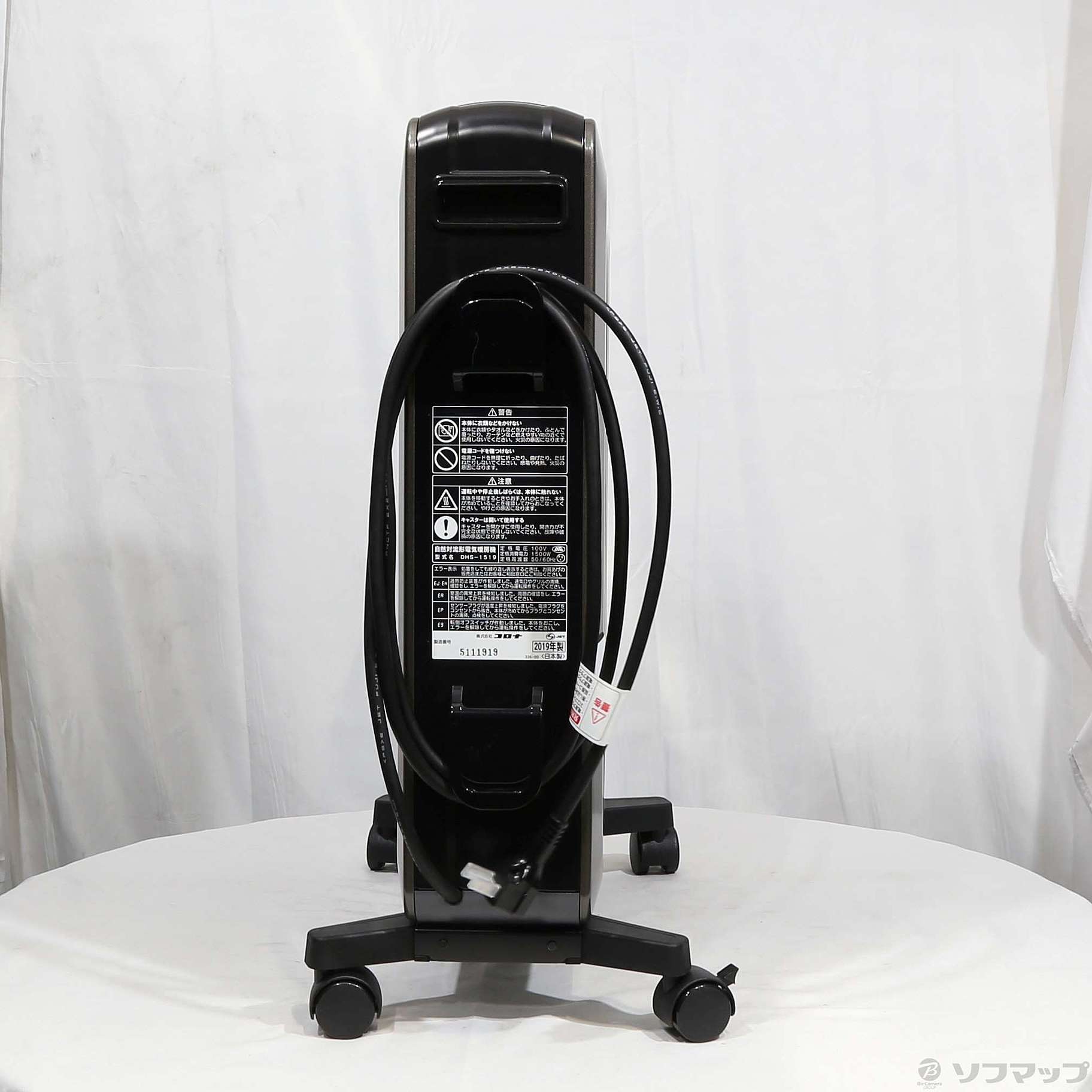 コロナ オイルレスヒーター ノイルヒート DHS-1522をレビュー DHS-1519 