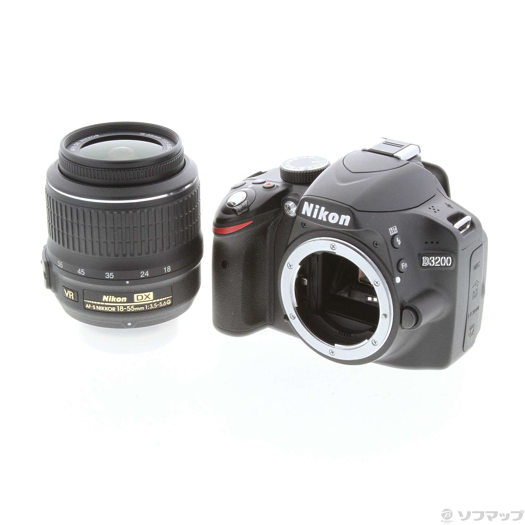 100％本物 Nikon ニコン D3200 18-55ｍｍ 標準レンズセット デジタル