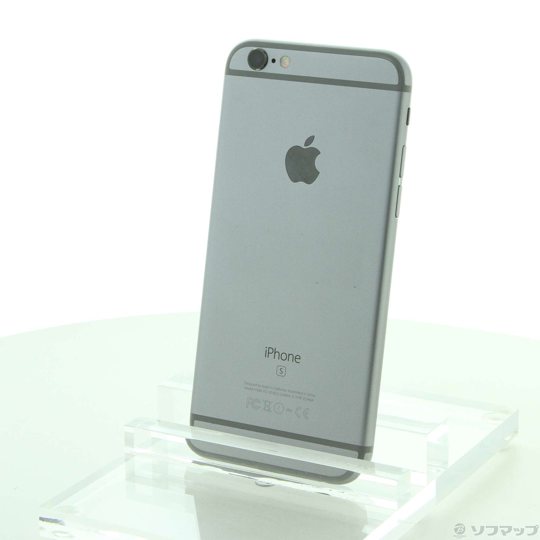 中古】iPhone6s 16GB スペースグレイ MKQJ2J／A SoftBank