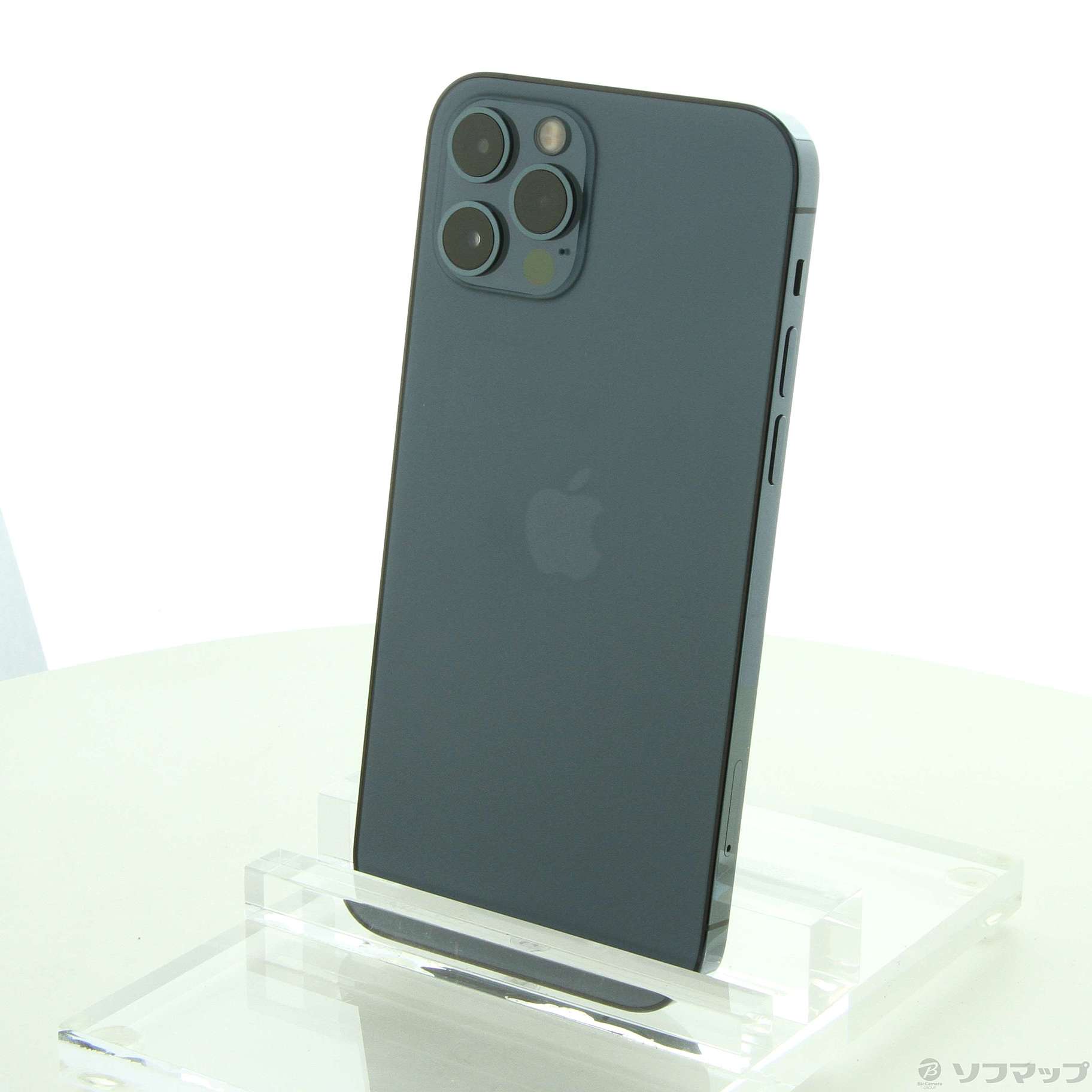 中古】iPhone12 Pro 256GB パシフィックブルー MGMD3J／A SIMフリー 