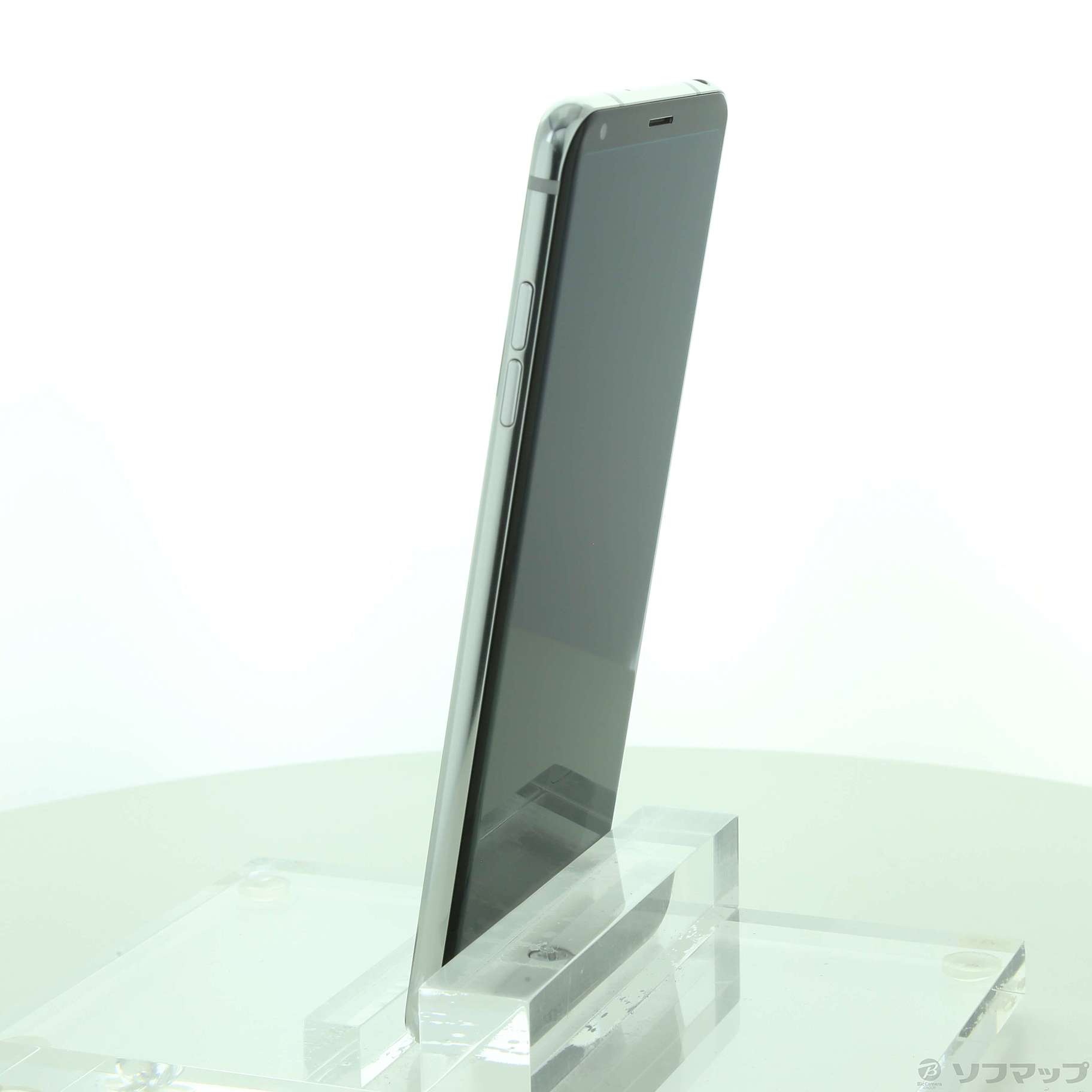 中古】isai V30+ 128GB クラウドシルバー LGV35 auロック解除SIM