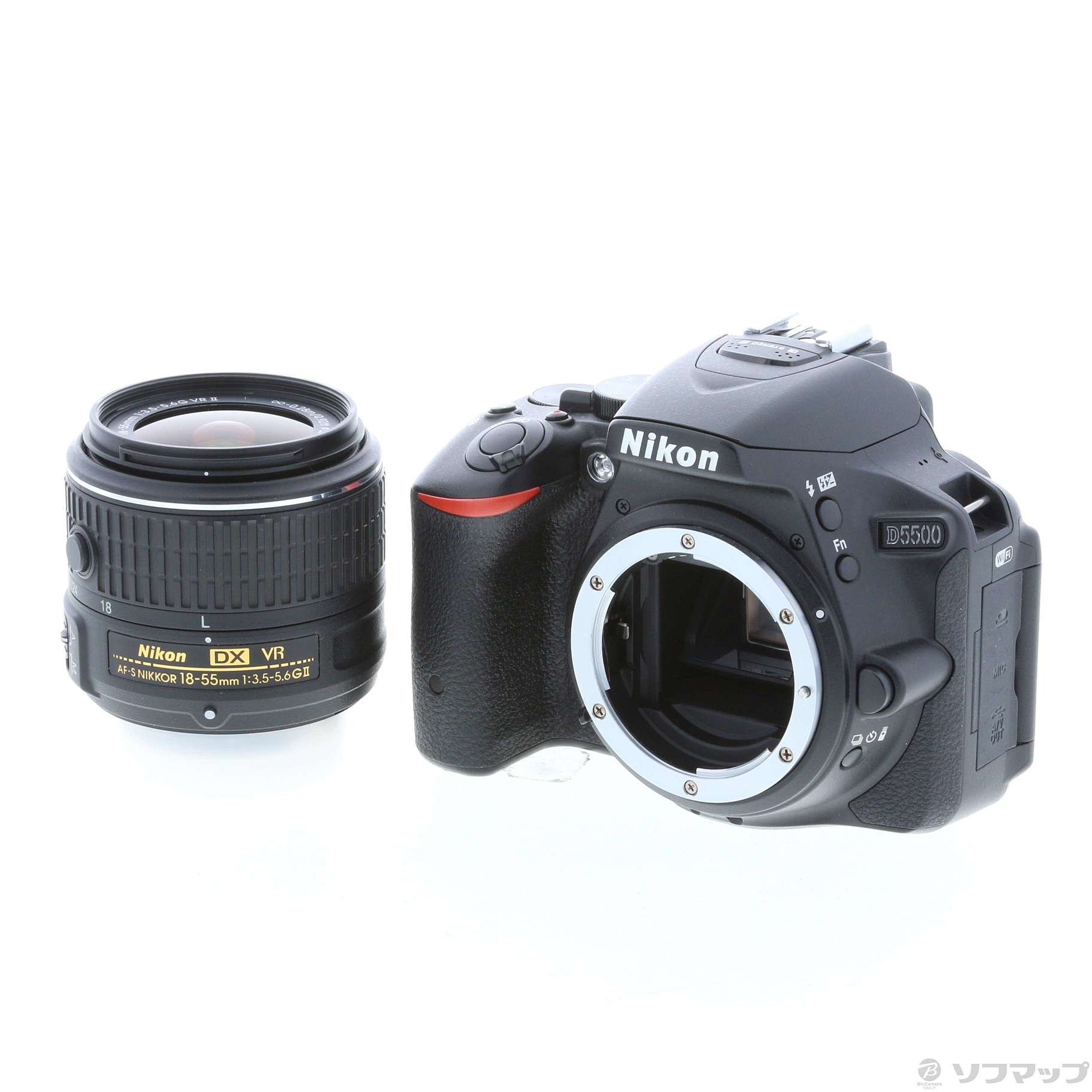 人気高評価 Nikon - D5500 18-55 VR II レンズキット ブラックの通販