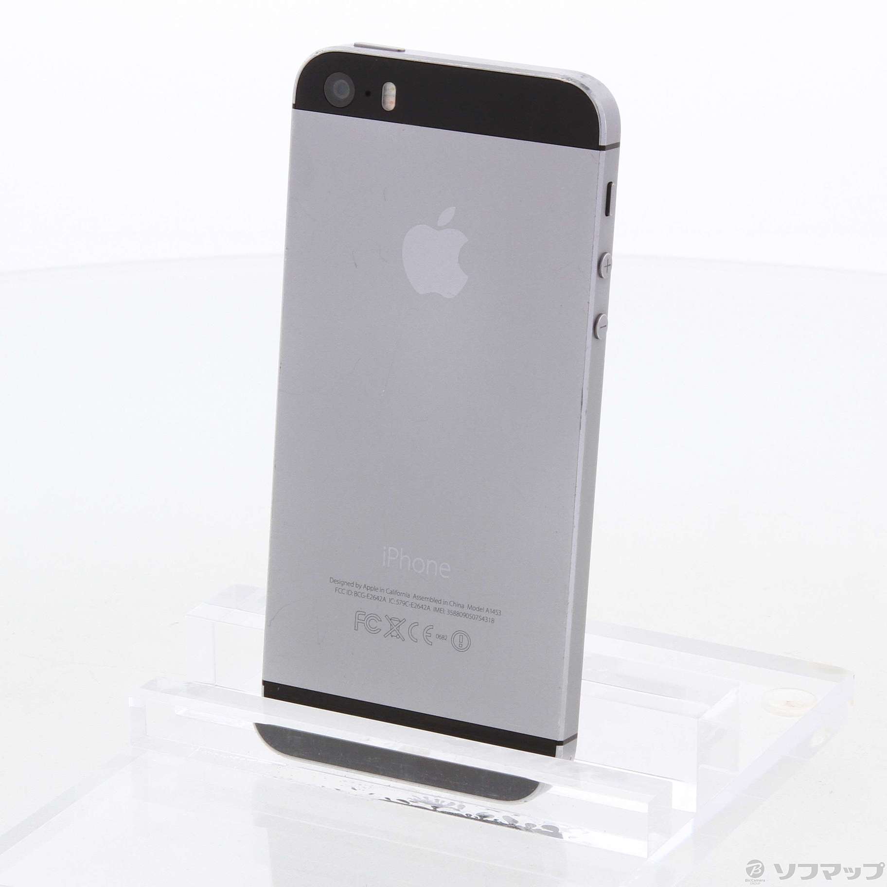 中古】iPhone5S 32GB スペースグレイ ME335J／A docomo ◇09/10(金