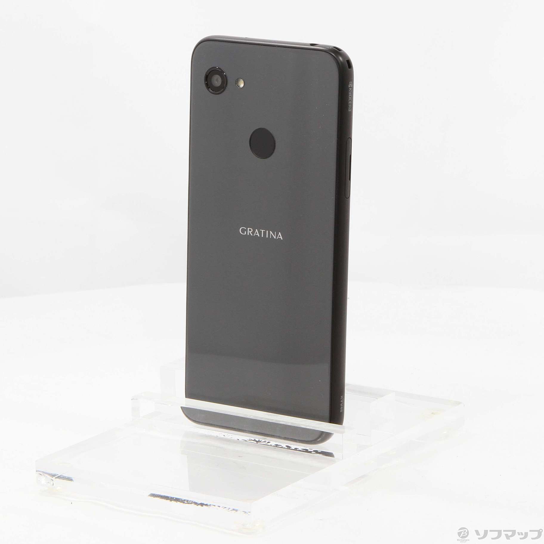 京セラ - 新品未使用 au KYV48 ブラック SIMロック解除済 おまけ付 KYOCERA KYV48 GRATINA ブラック SIMフリー au 中古 スマホ 本体