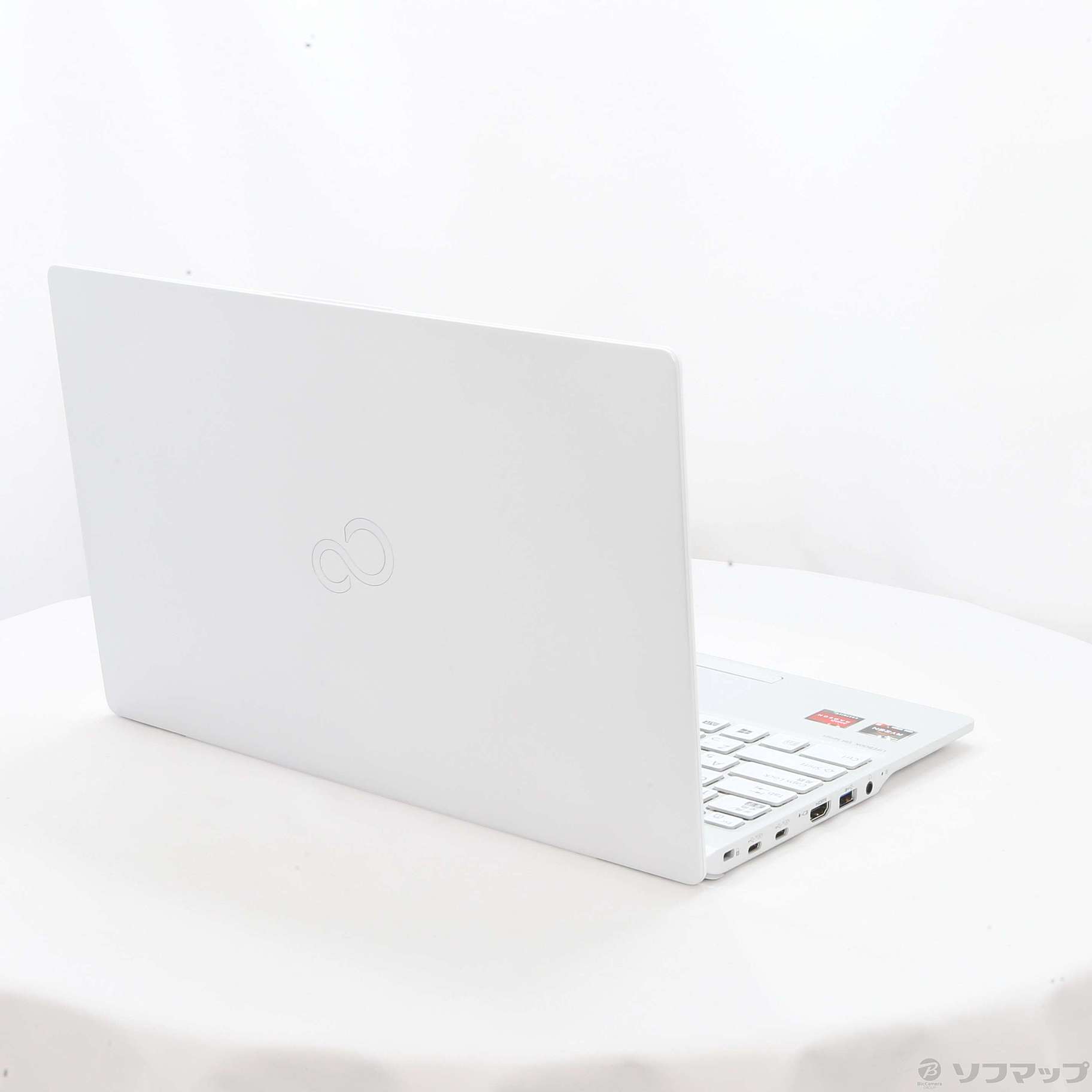 中古】〔展示品〕 LIFEBOOK UH75／E3 FMVU75E3WB シルバーホワイト