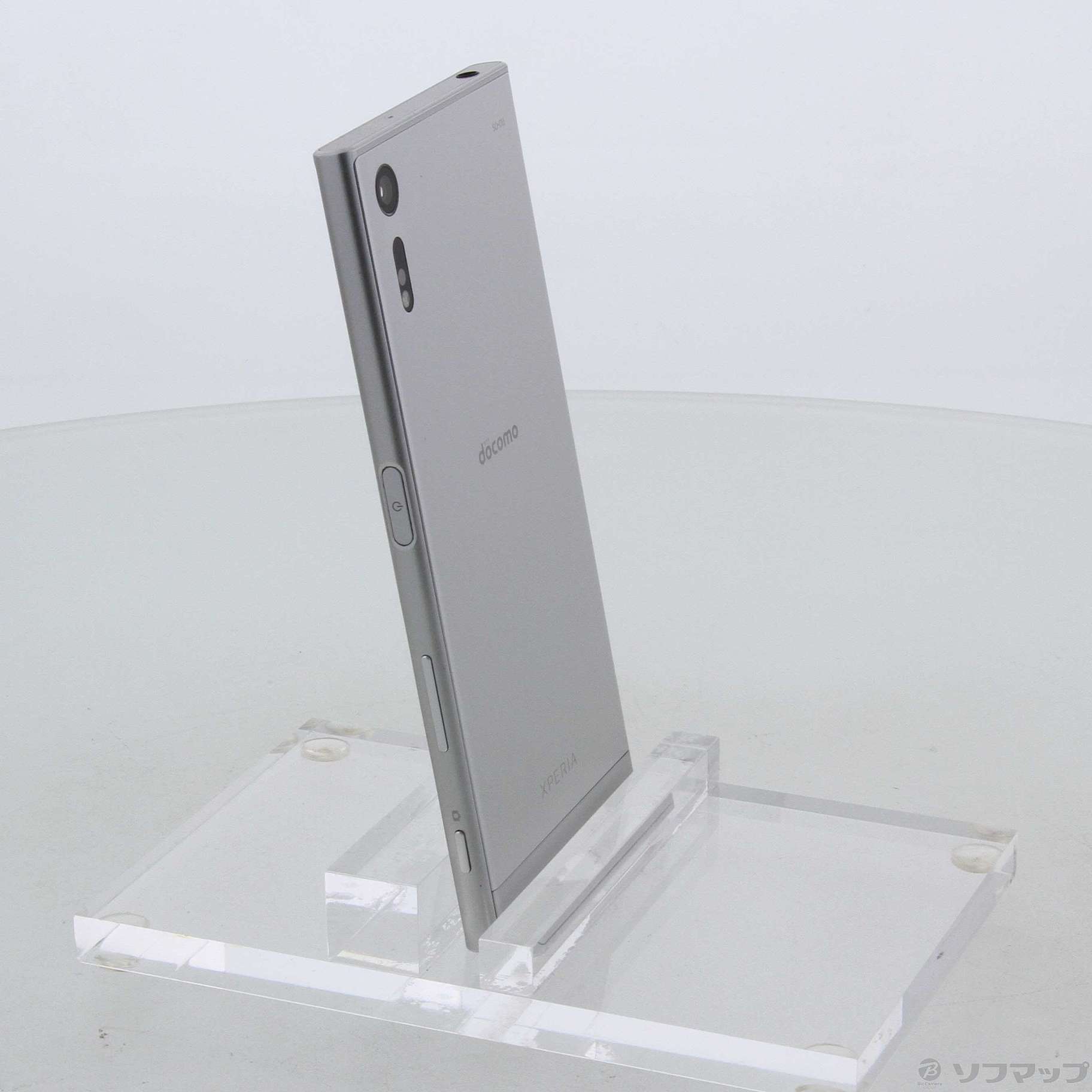 中古】Xperia XZ 32GB プラチナ SO-01J docomoロック解除SIMフリー