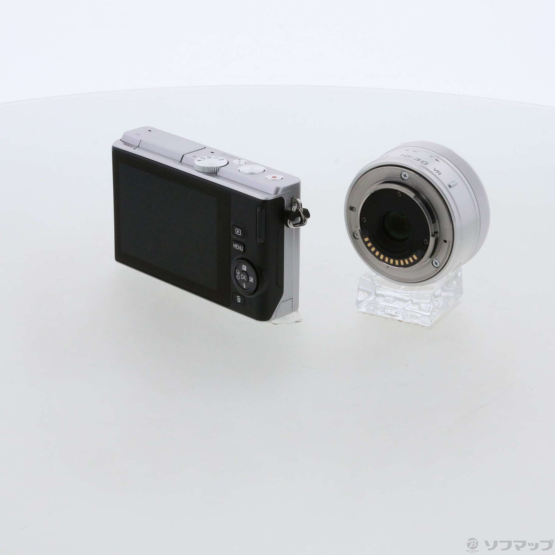 ニコン Nikon1 J4 シルバー 標準パワーズームレンズキット ニコン ニコンワン Nikon 1 J4 標準パワーズームレンズキット