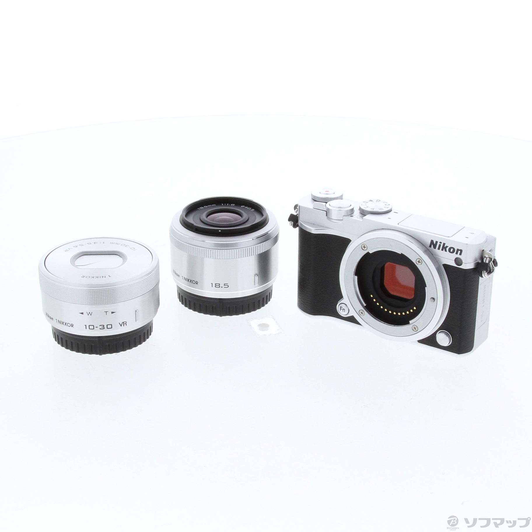 中古】Nikon 1 J5 ダブルレンズキット (2081万画素／シルバー) [2133031402272] - リコレ！|ビックカメラグループ  ソフマップの中古通販サイト