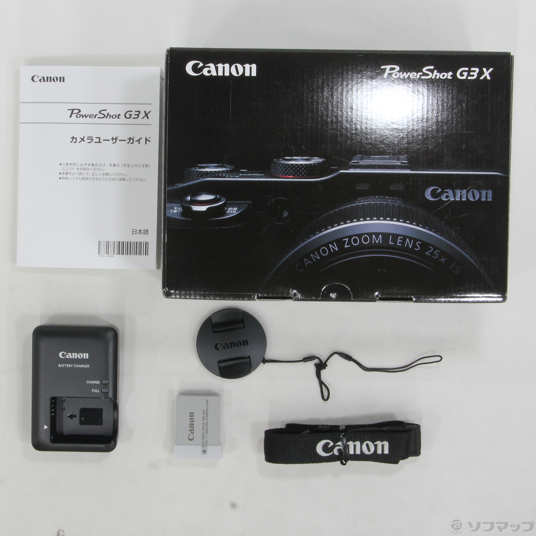 中古】PowerShot G3 X ブラック [2133031402609] - リコレ