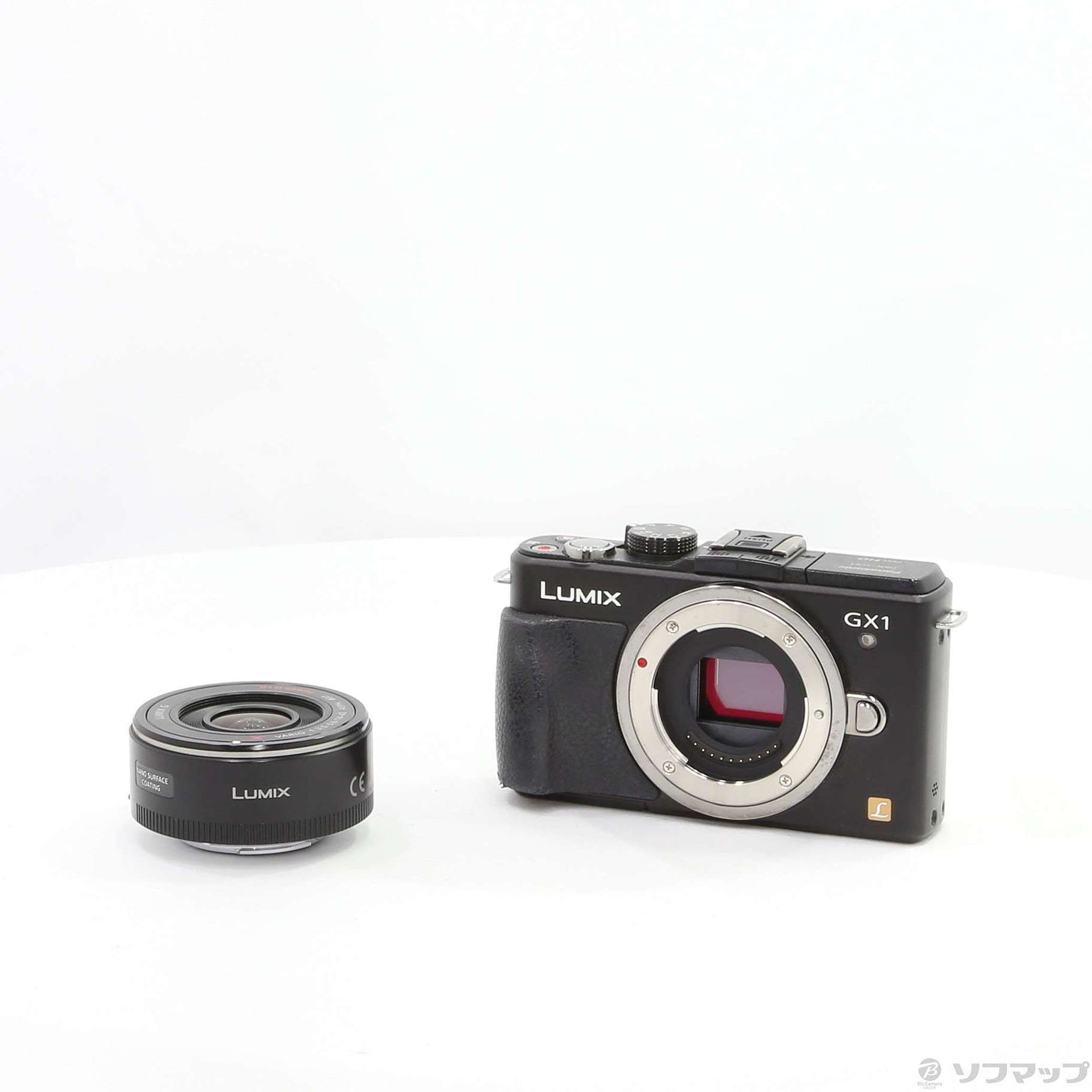 中古】LUMIX DMC-GX1X-K レンズキット [エスプリブラック