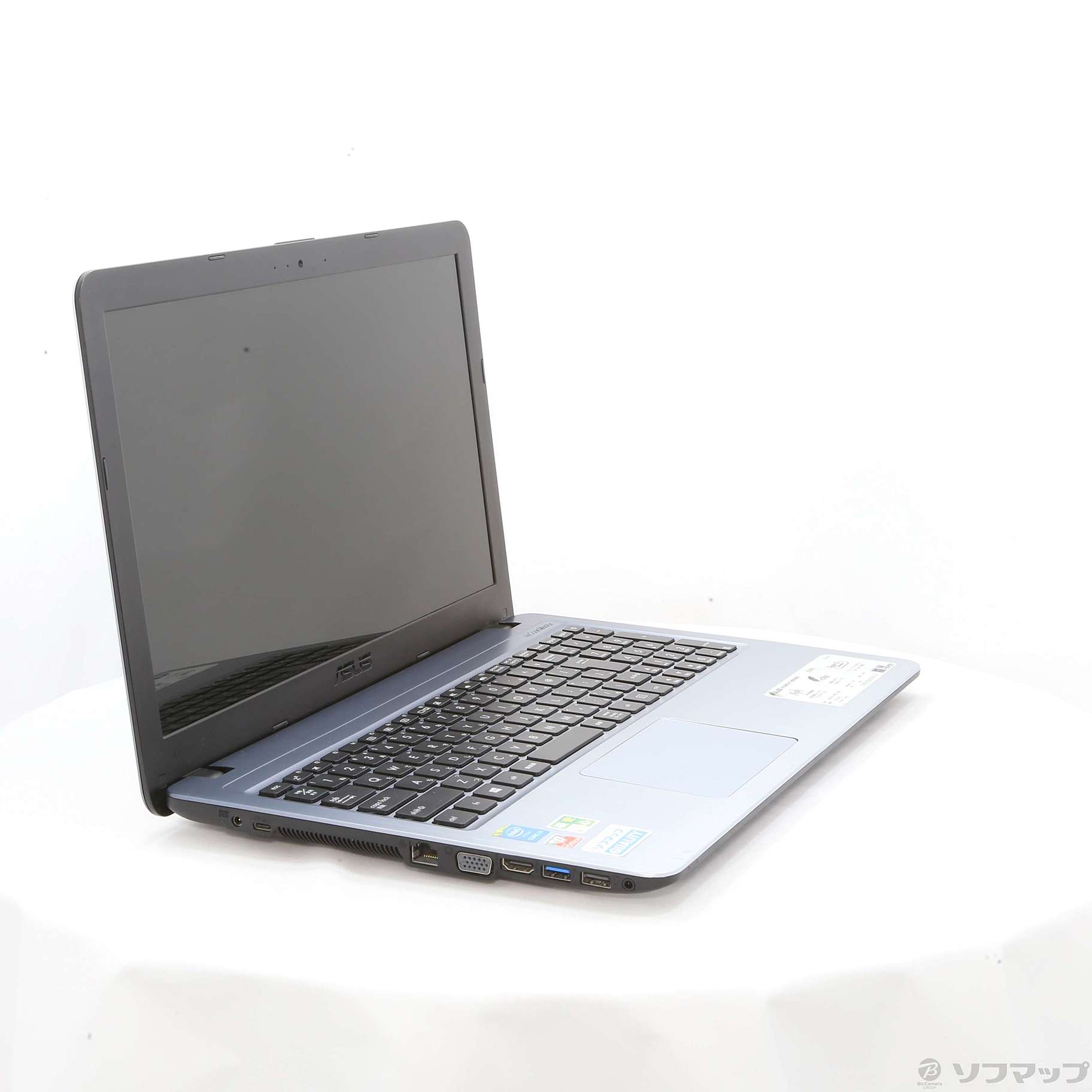 中古】格安安心パソコン VivoBook X540LA X540LA-HSILVER シルバーグラディエント 〔Windows 10〕  [2133031406157] - リコレ！|ビックカメラグループ ソフマップの中古通販サイト