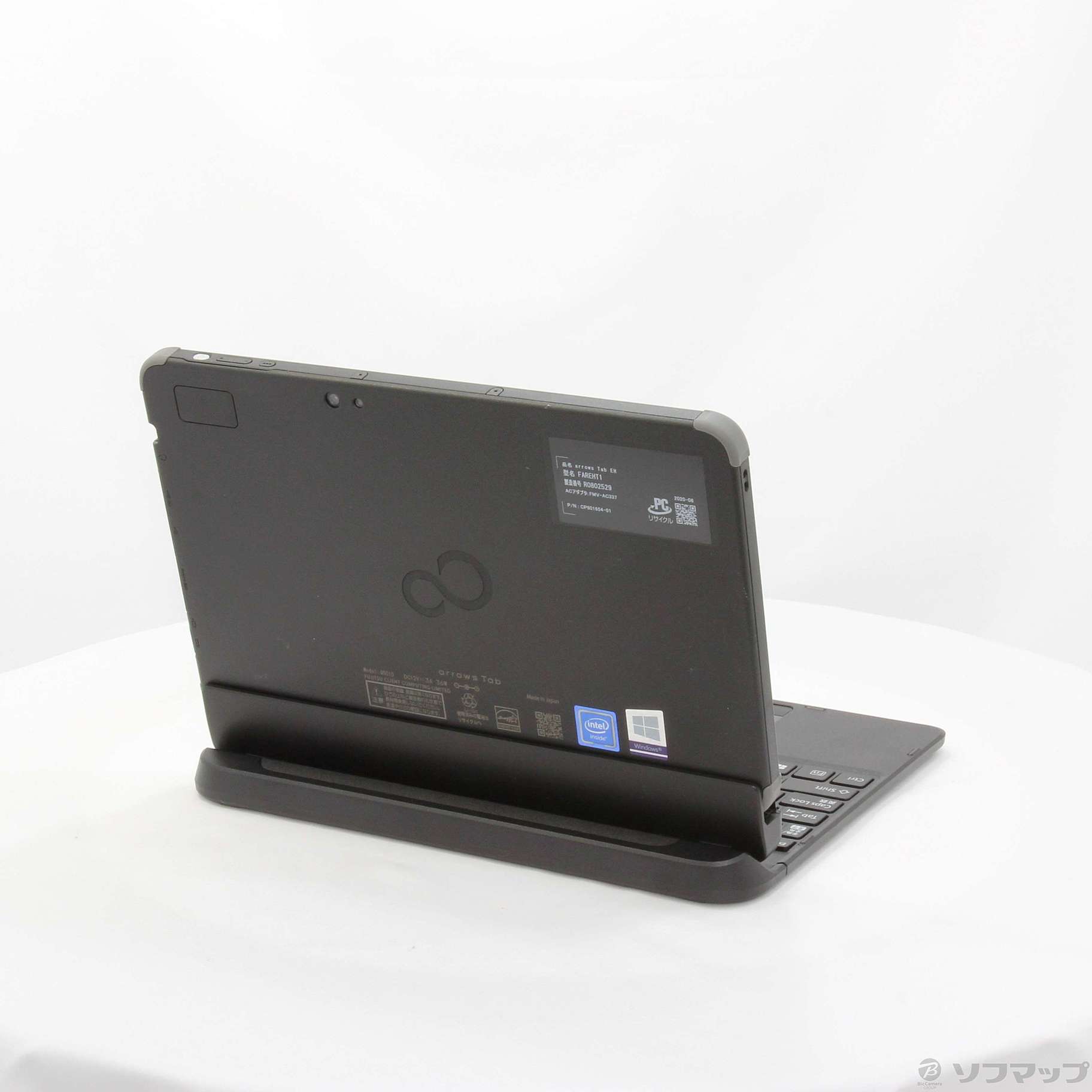 量販店展示品 富士通 arrows Tab EH FAREHT1 10.1型 Celeron N4000