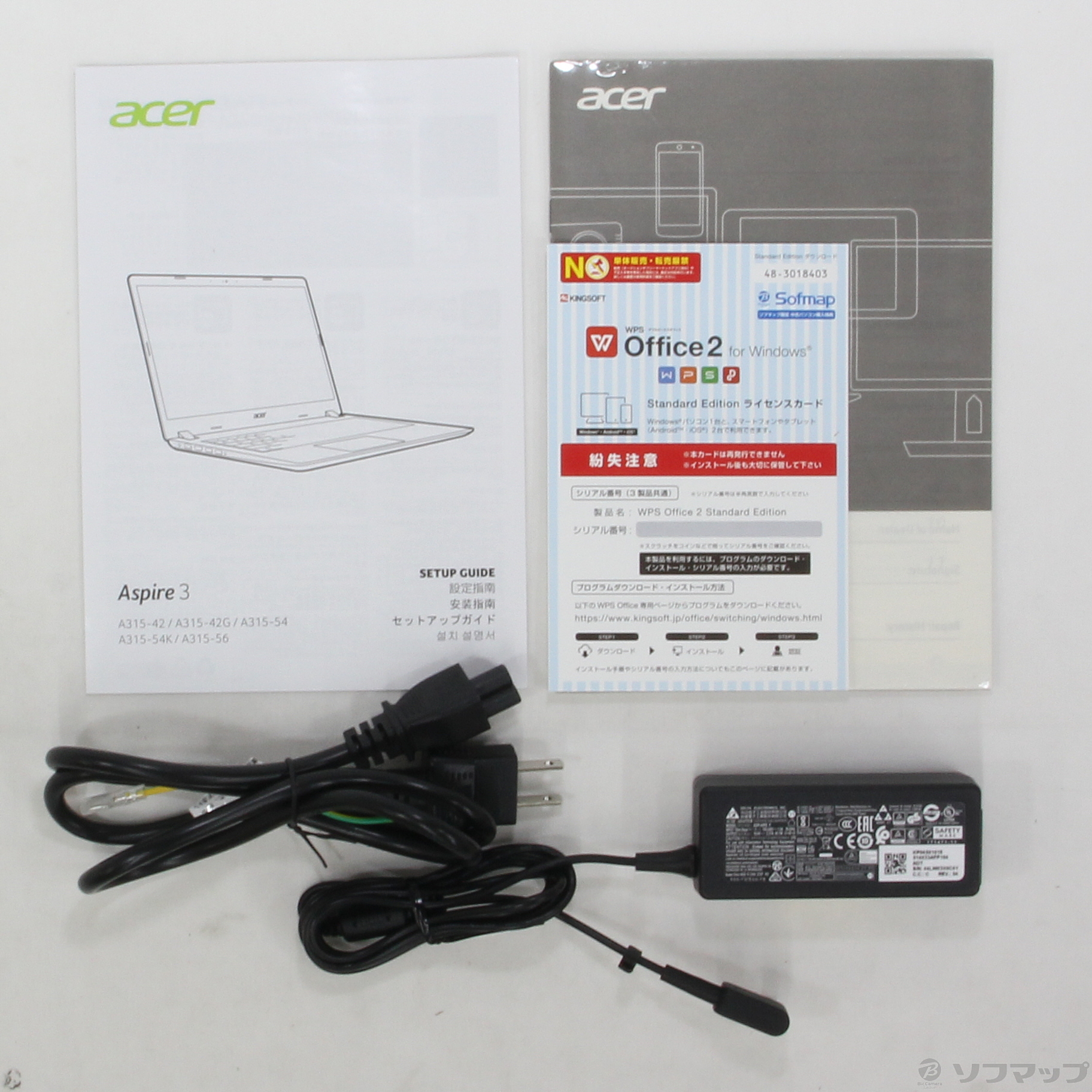 新作商品 Acer Aspire3 A315-56-N58Y K