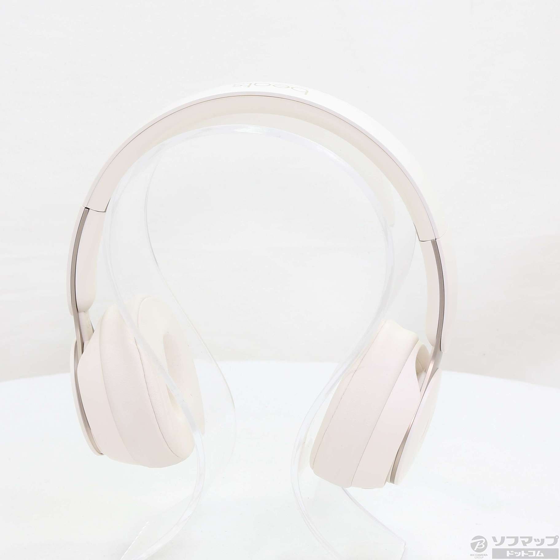 中古】〔展示品〕 Beats Solo Pro MRJ72FE／A アイボリー 