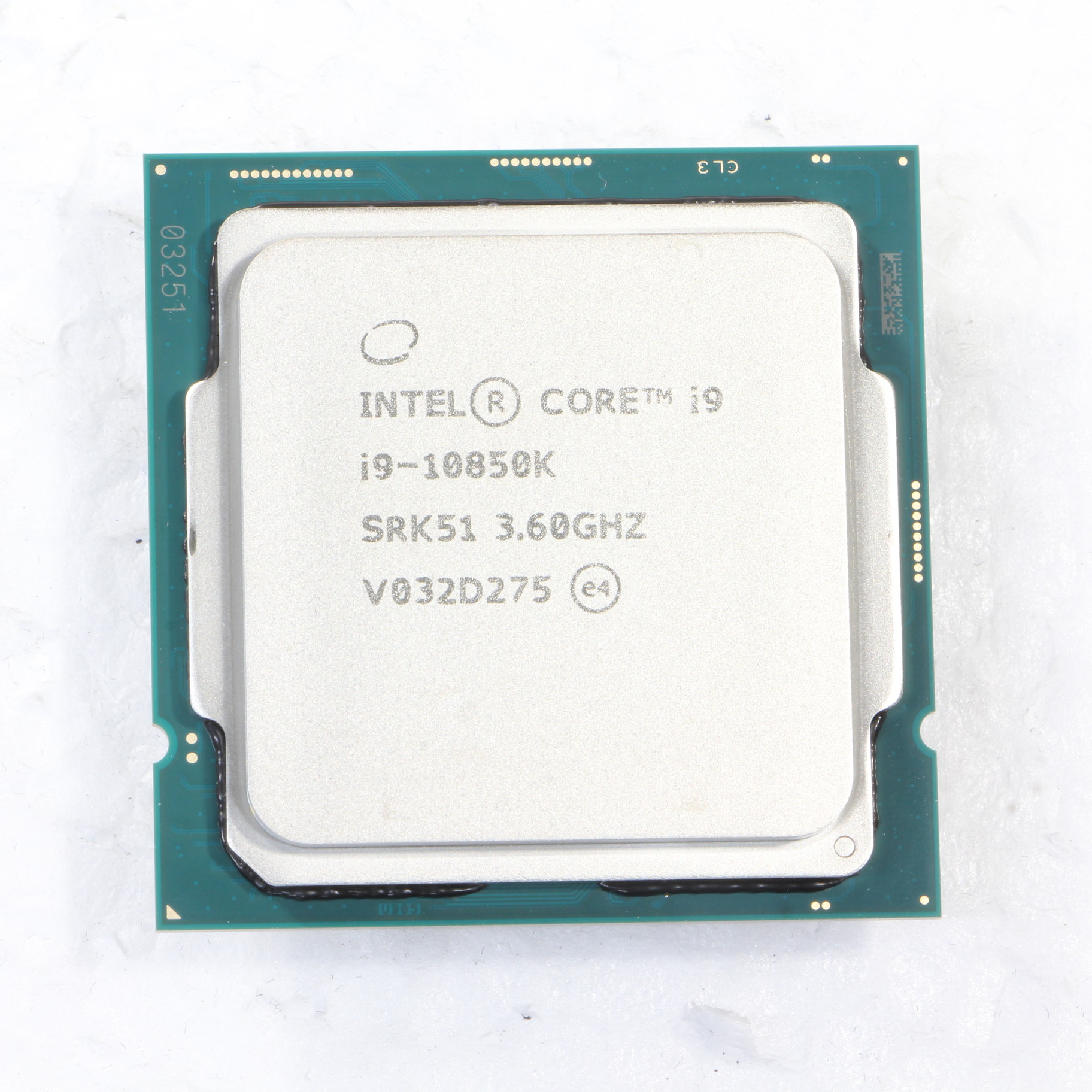 17,787円美品 Intel core i9 10850K CPU インテル LGA1200