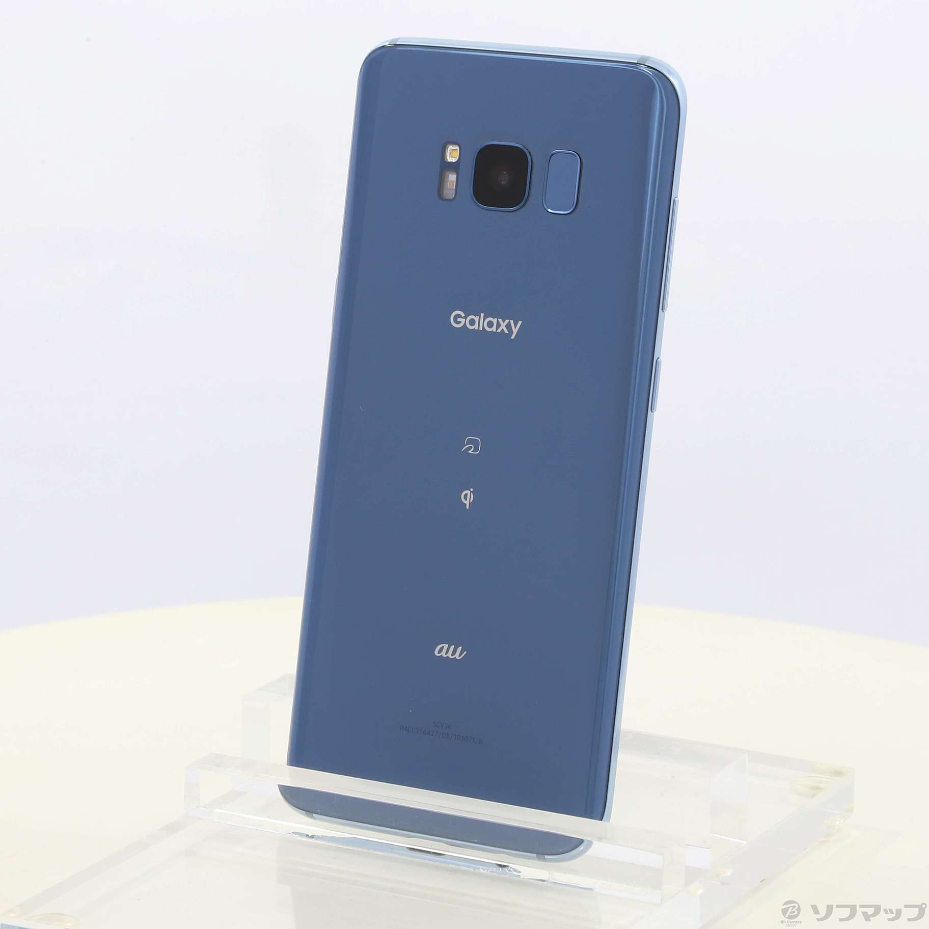 Galaxy S8 Coral Blue SCV36