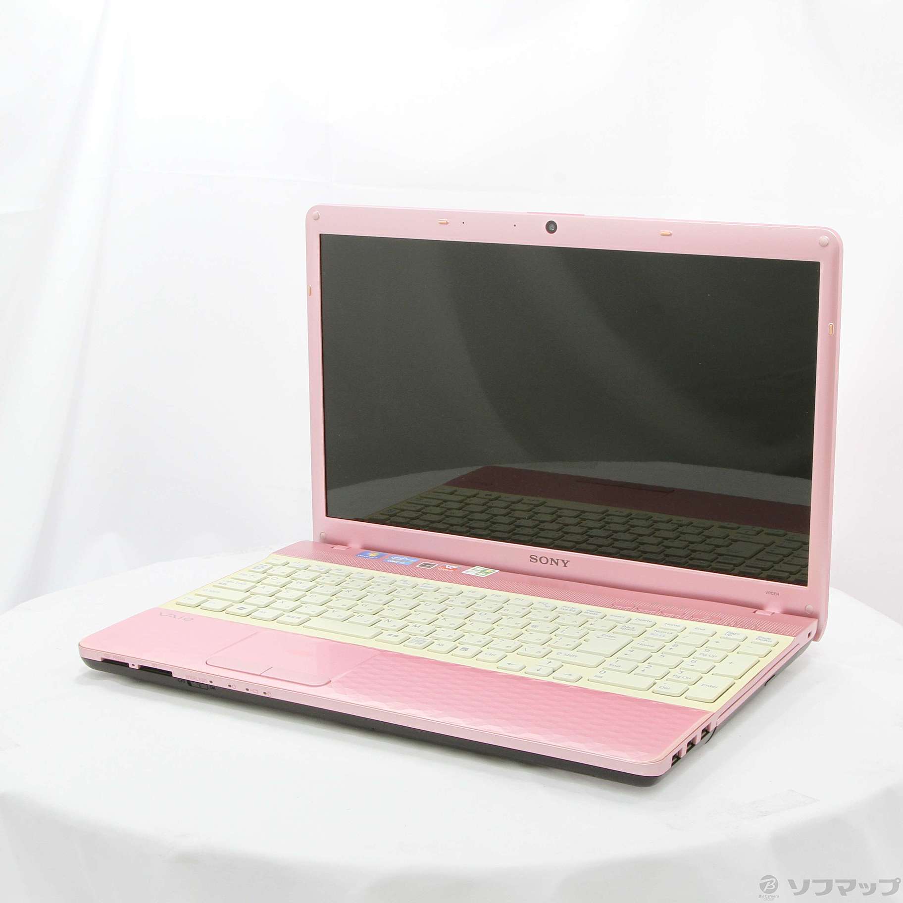 白色 ノートPC VPCEH37FJ 4GB 640GB RW 無線