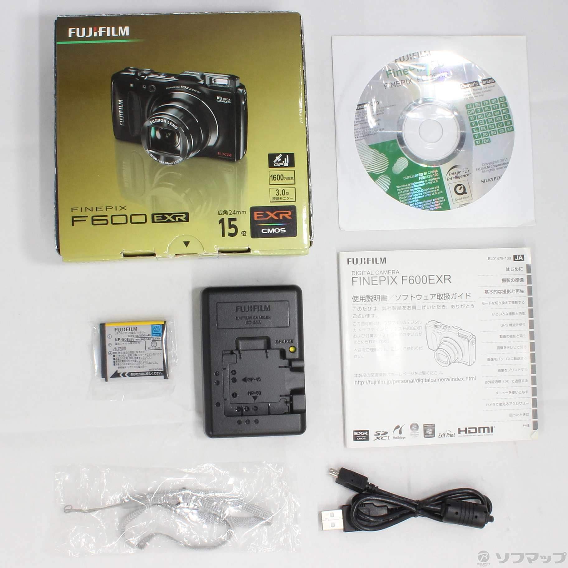 中古】FinePix F600EXR ブラック [2133031439155] - リコレ 