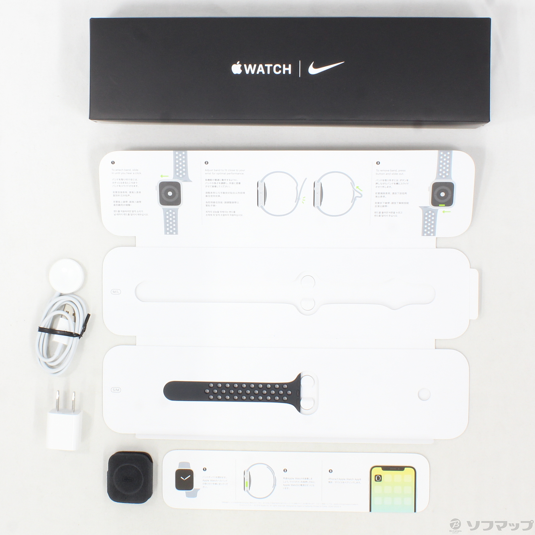 中古】Apple Watch Series 5 Nike GPS 40mm スペースグレイ