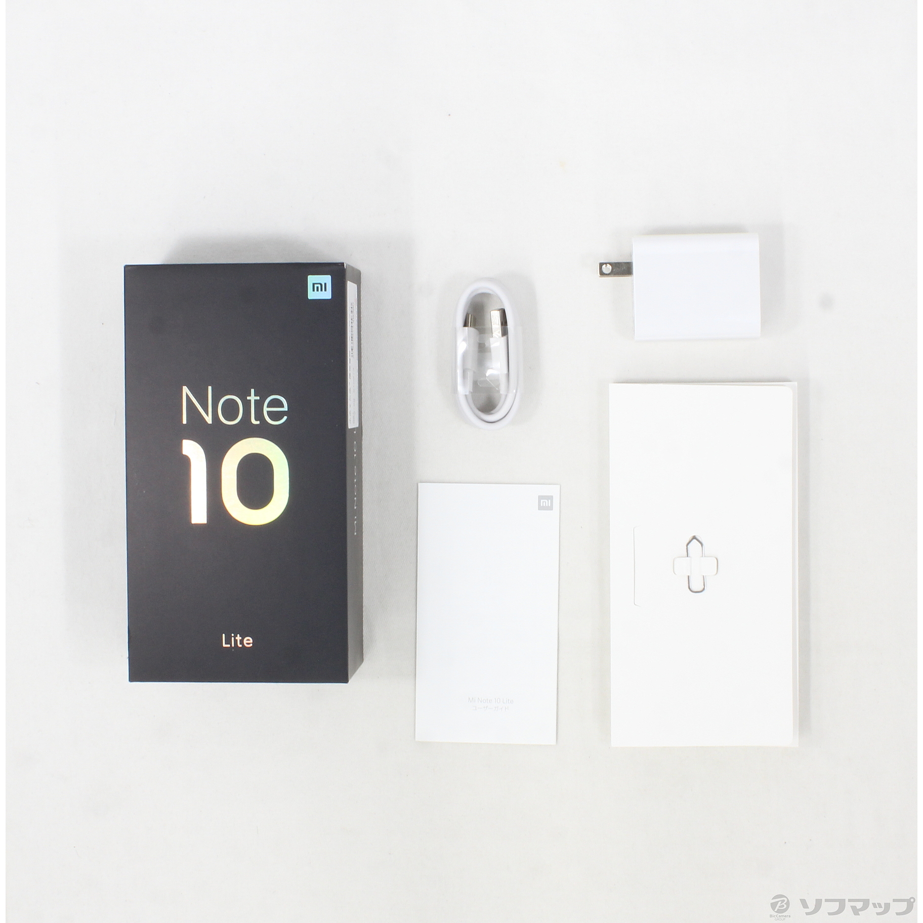 中古】Mi Note 10 Lite 64GB グレイシャーホワイト MINOTE10LITE6+1