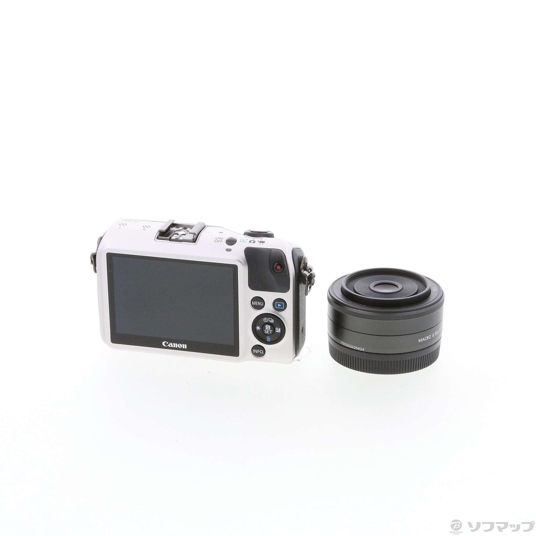 EOS M EF-M22 STM レンズキット (1800万画素／SDXC／シルバー)