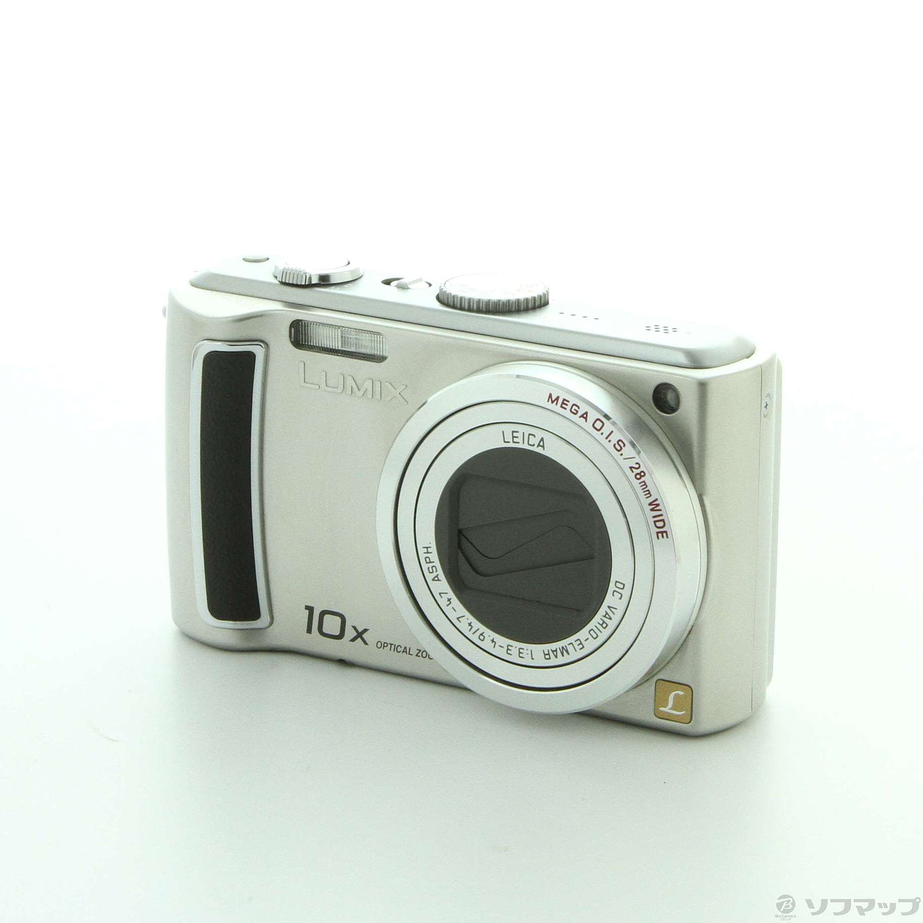 中古】LUMIX DMC-TZ5-S (910万画素／10倍ズーム／シルバー