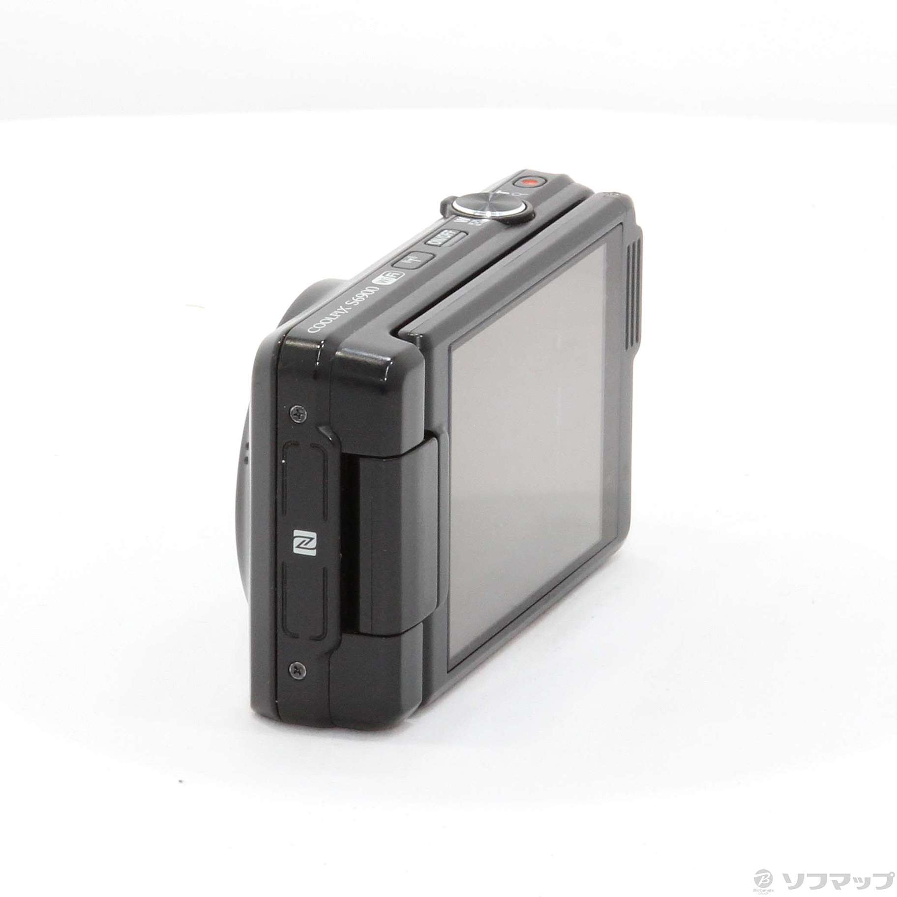 中古】COOLPIX S6900 BK (1602万画素／12倍／リッチブラック／SDXC
