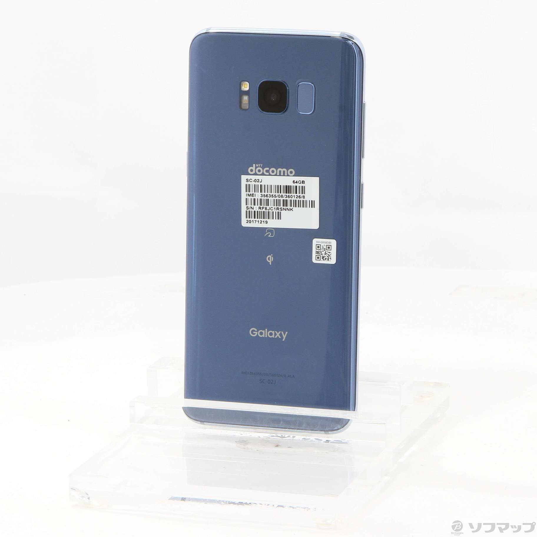 中古】Galaxy S8 64GB コーラルブルー SC-02J docomoロック解除SIM