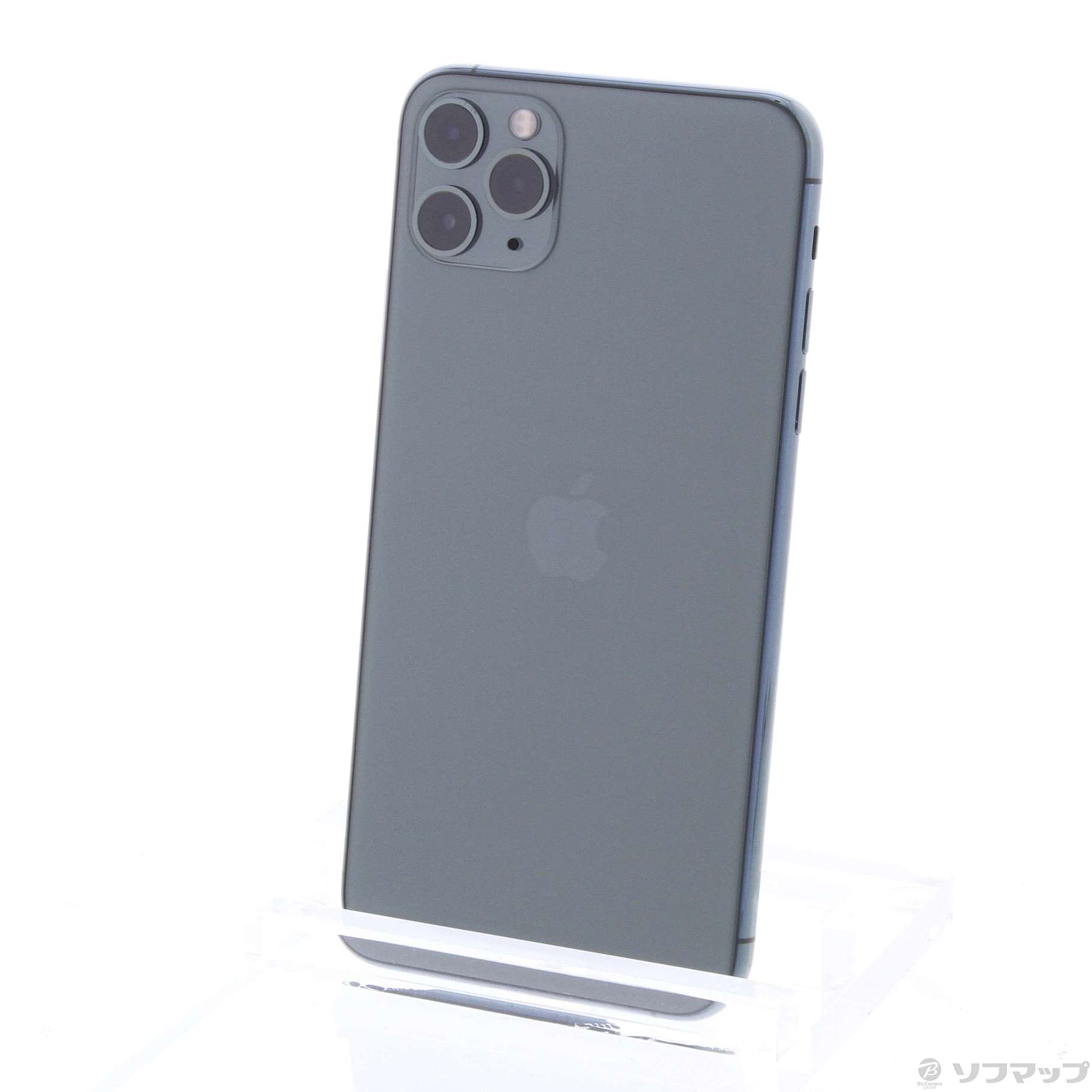 中古】iPhone11 Pro Max 512GB ミッドナイトグリーン MWHR2J／A SIM 