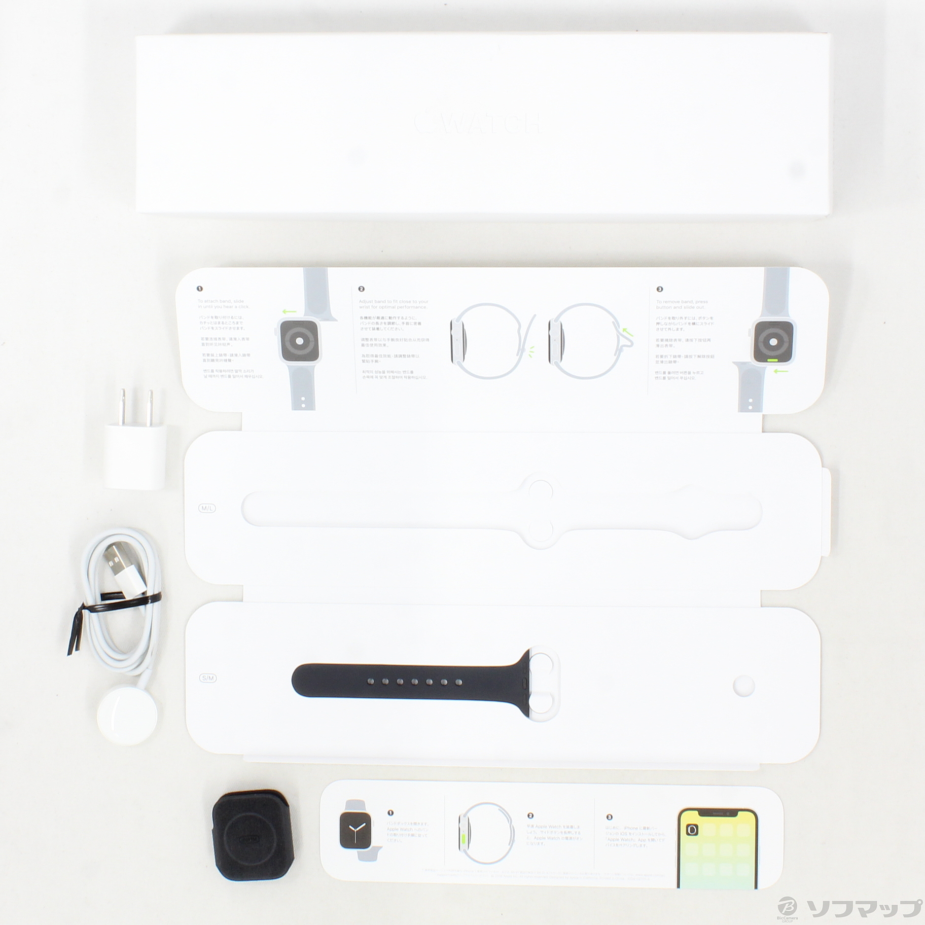 中古】Apple Watch Series 4 GPS 40mm スペースグレイアルミニウム