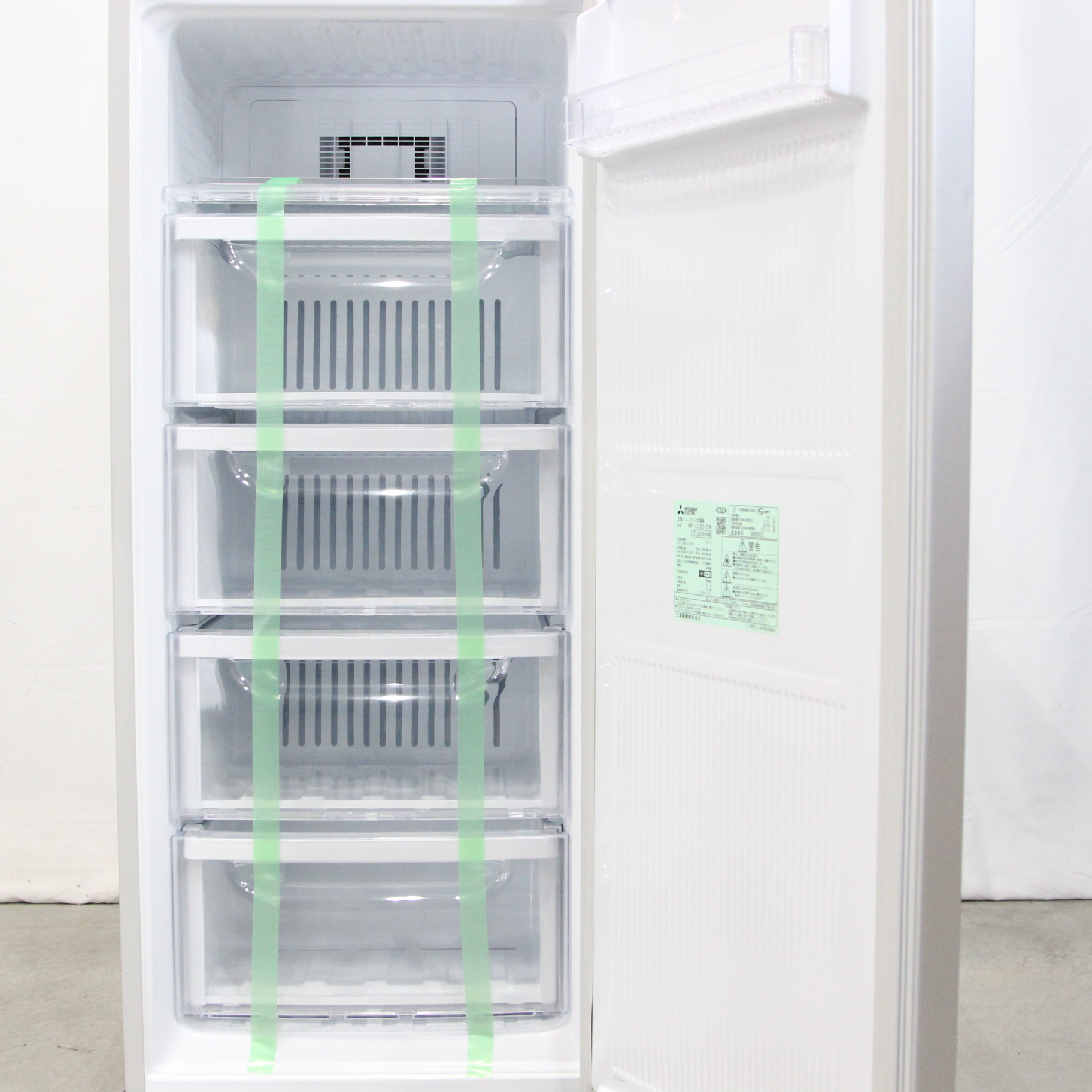 三菱MITSUBISHI MF-U12D-S 冷凍庫 1ドア 121L - 冷蔵庫