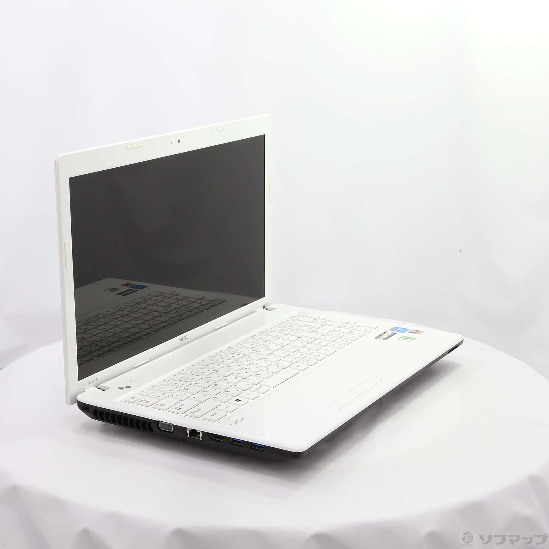 中古】格安安心パソコン LaVie E LE150／M1W PC-LE150M1W ホワイト