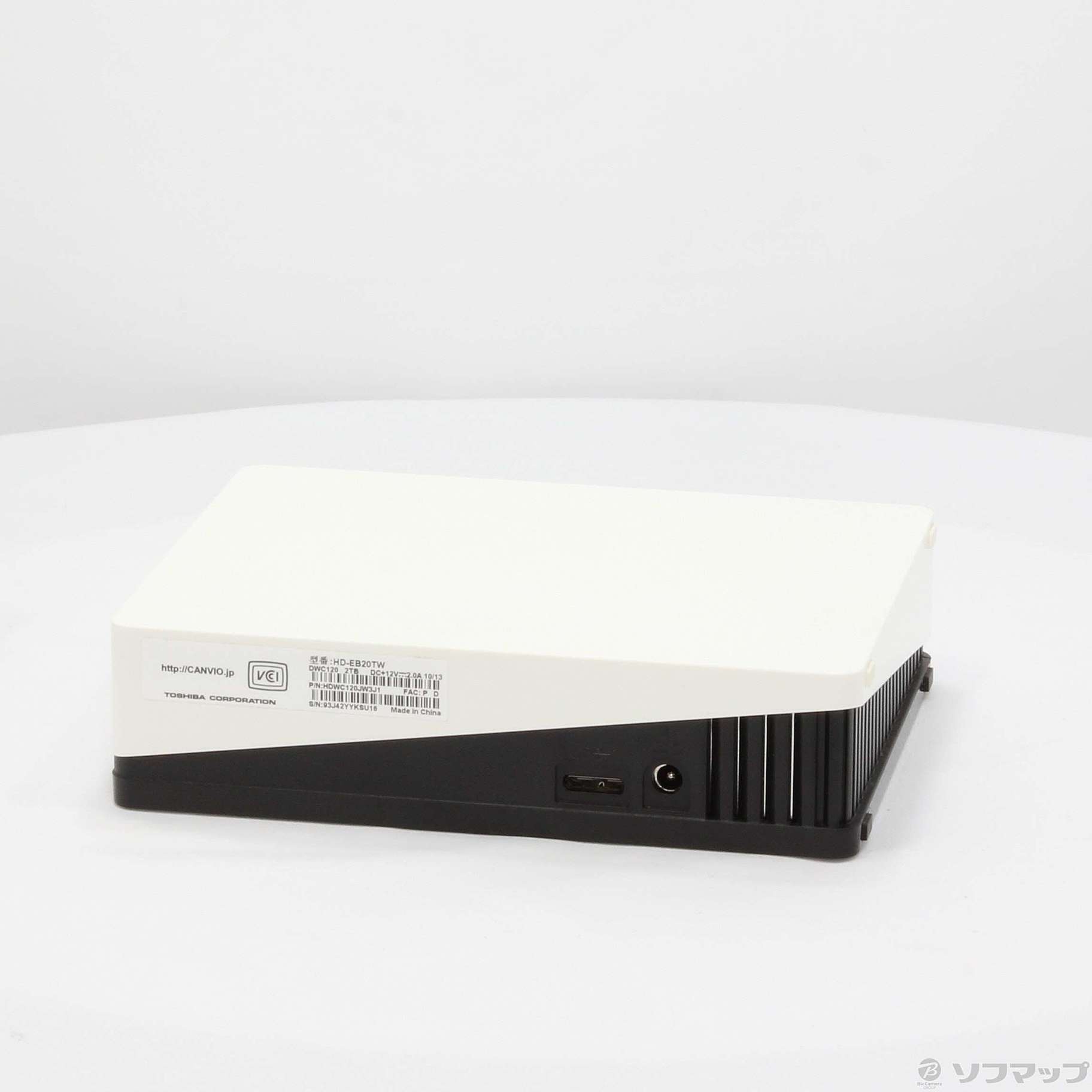 中古】CANVIO DESK HD-EB20TW [2133031526589] - リコレ