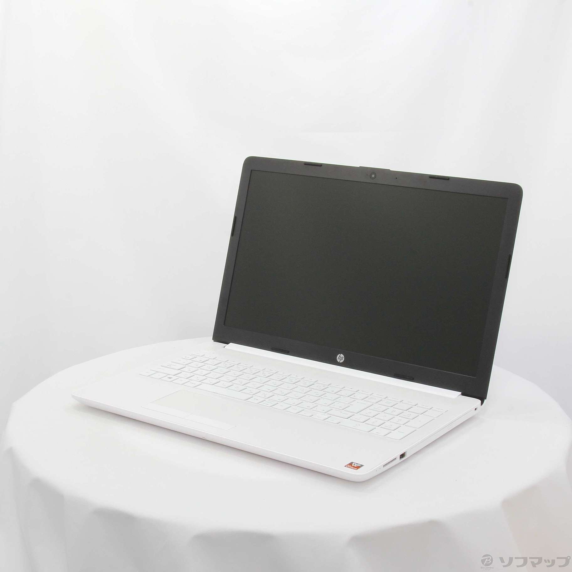 HP ノートパソコン ホワイト laptop HP 15-db0242AU ノートパソコン ホワイト laptop HP 15-db0242AU - メルカリ